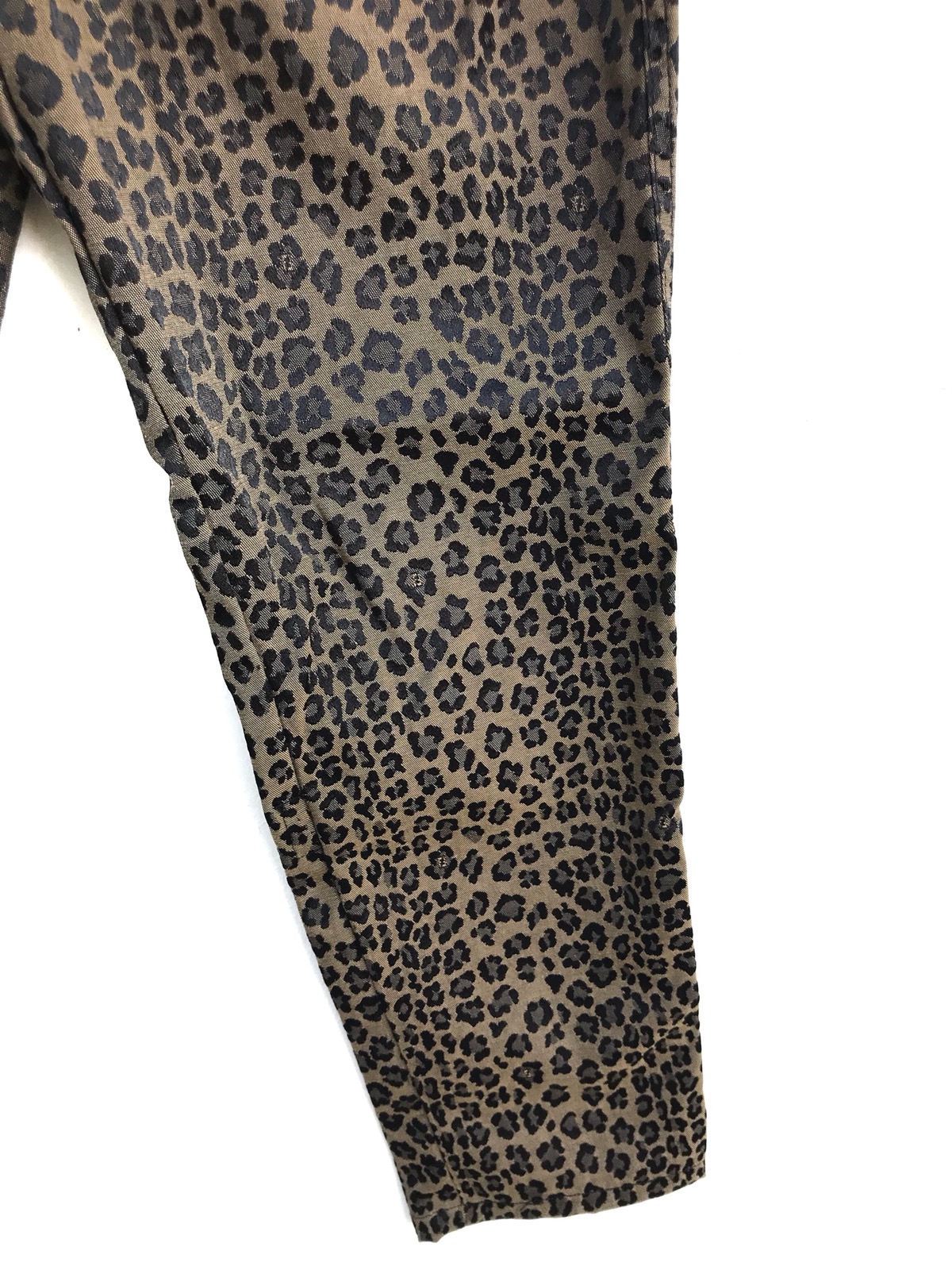 Authentic Fendi Leopard Print Trousers Pants - 7