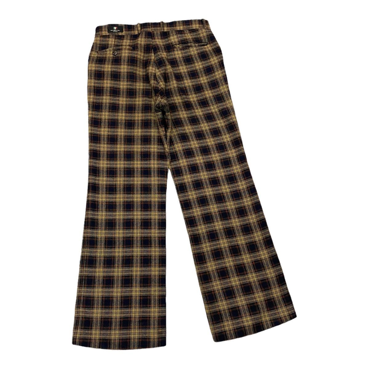 Archival Clothing - 🔥FARAH AW1998 CHECKED PLAID WOOL PANTS MADE IN ITALY - 4