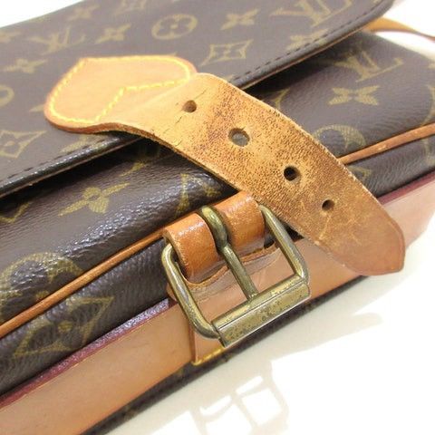 Louis Vuitton Vintage Monogram Cartouchiere REPLACED BUTTON - 5