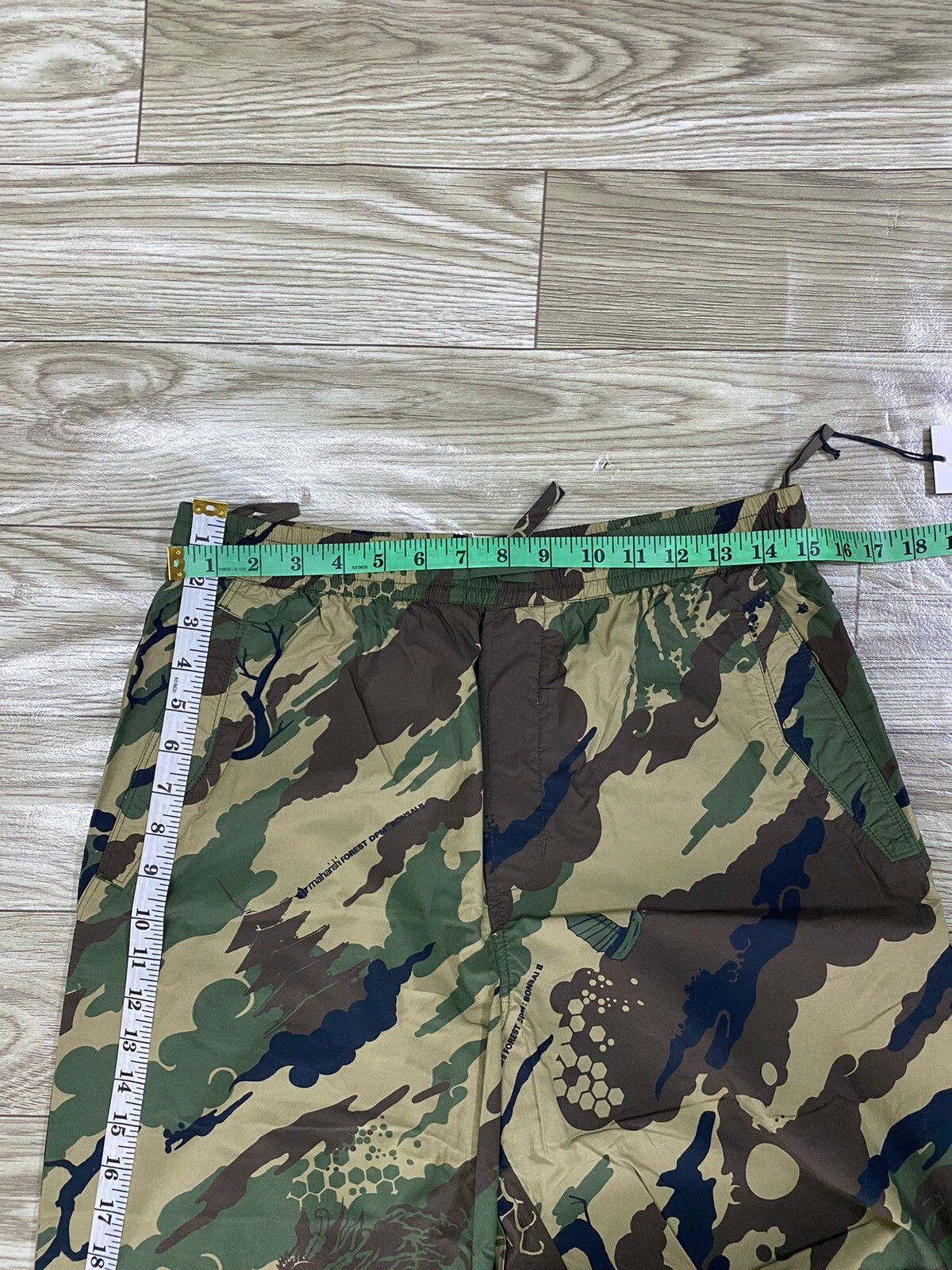 Maharishi Woodland Camo Camp Collar Shirt - 20