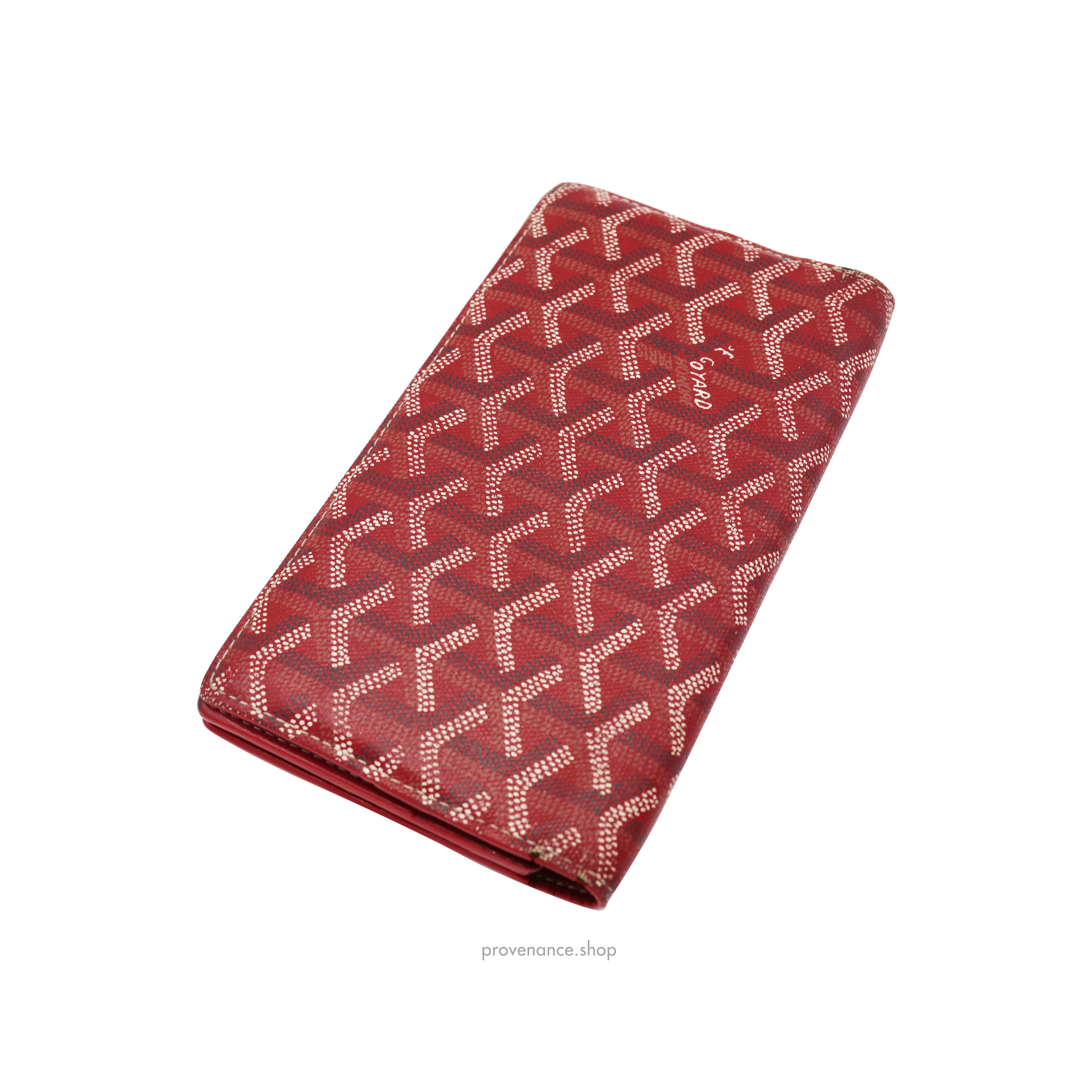 Richelieu Long Wallet - Red Goyardine - 5