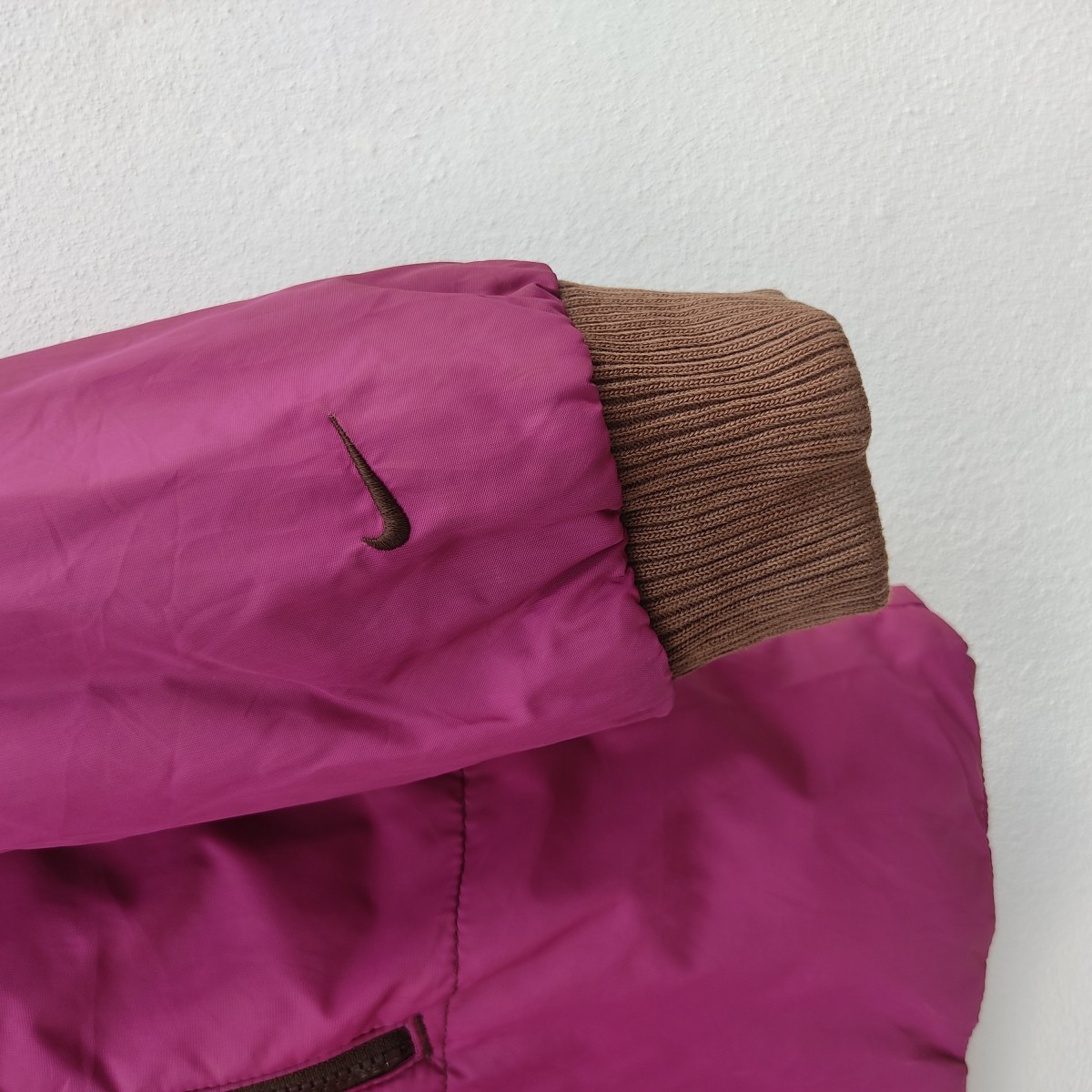 Go Sports Pink Purple Puffer Bomber Winter Jacket - 5