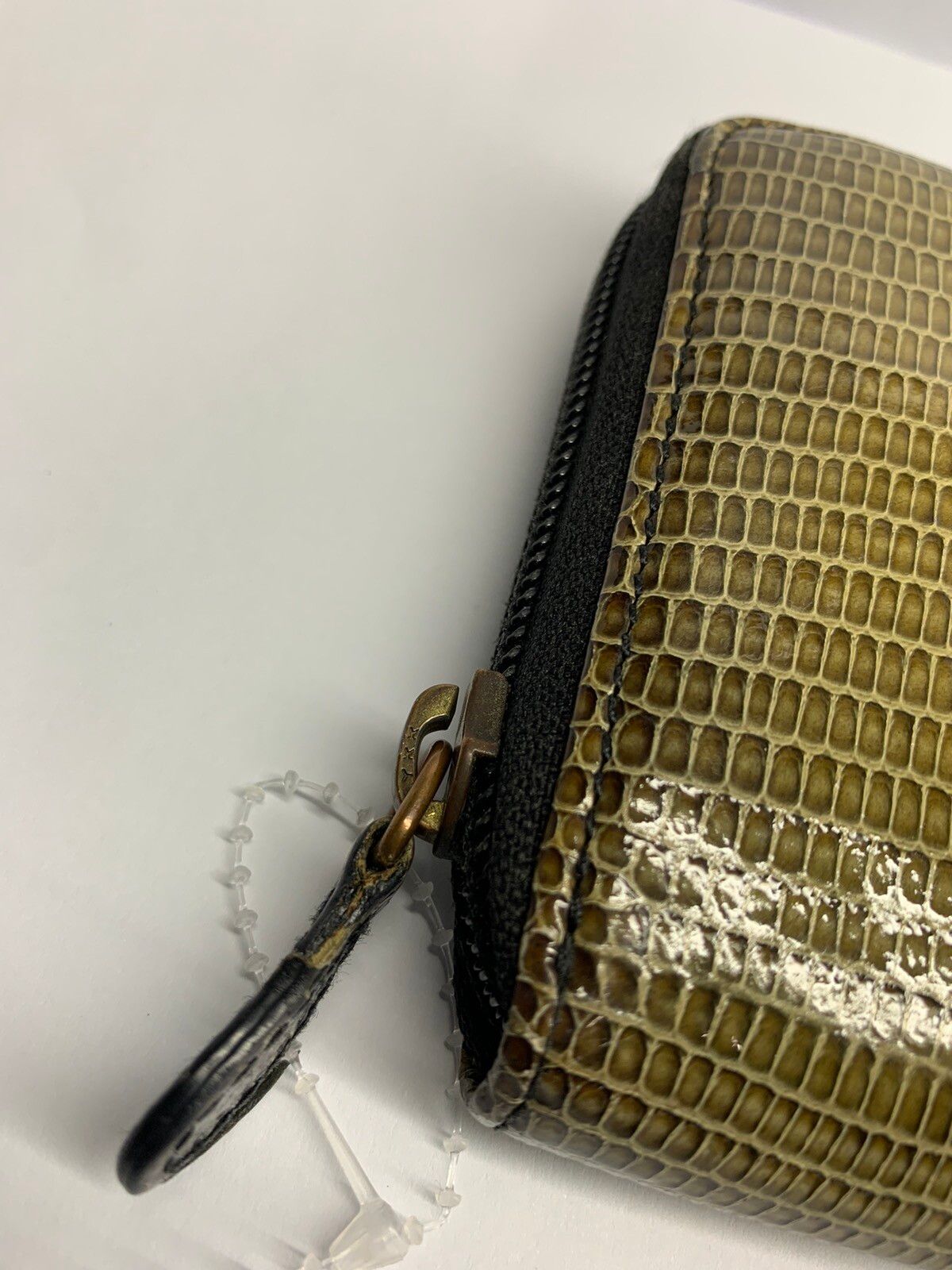 Rare ‼️ Viviene Westwood SnakeSkin Leather Purse Wallet - 3