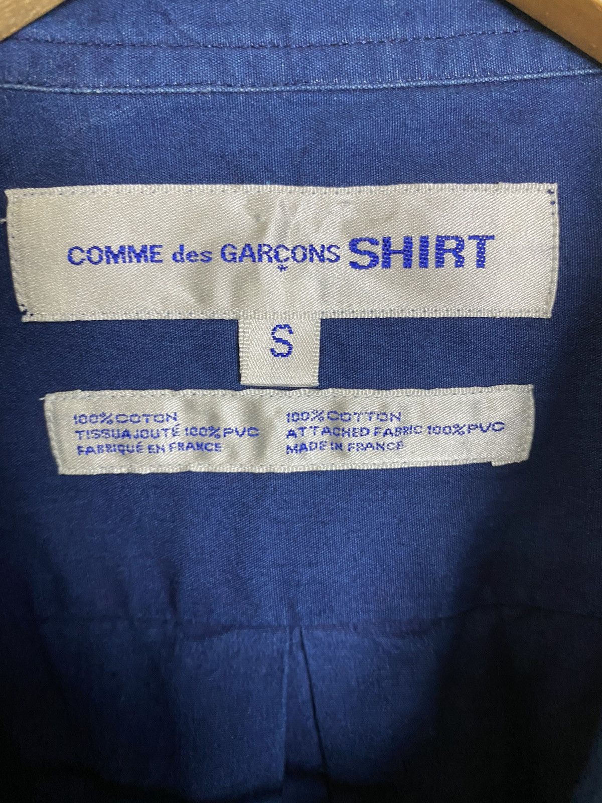 CDG Comme Des Garcons Zipper Long Sleeve Shirt France Made - 7