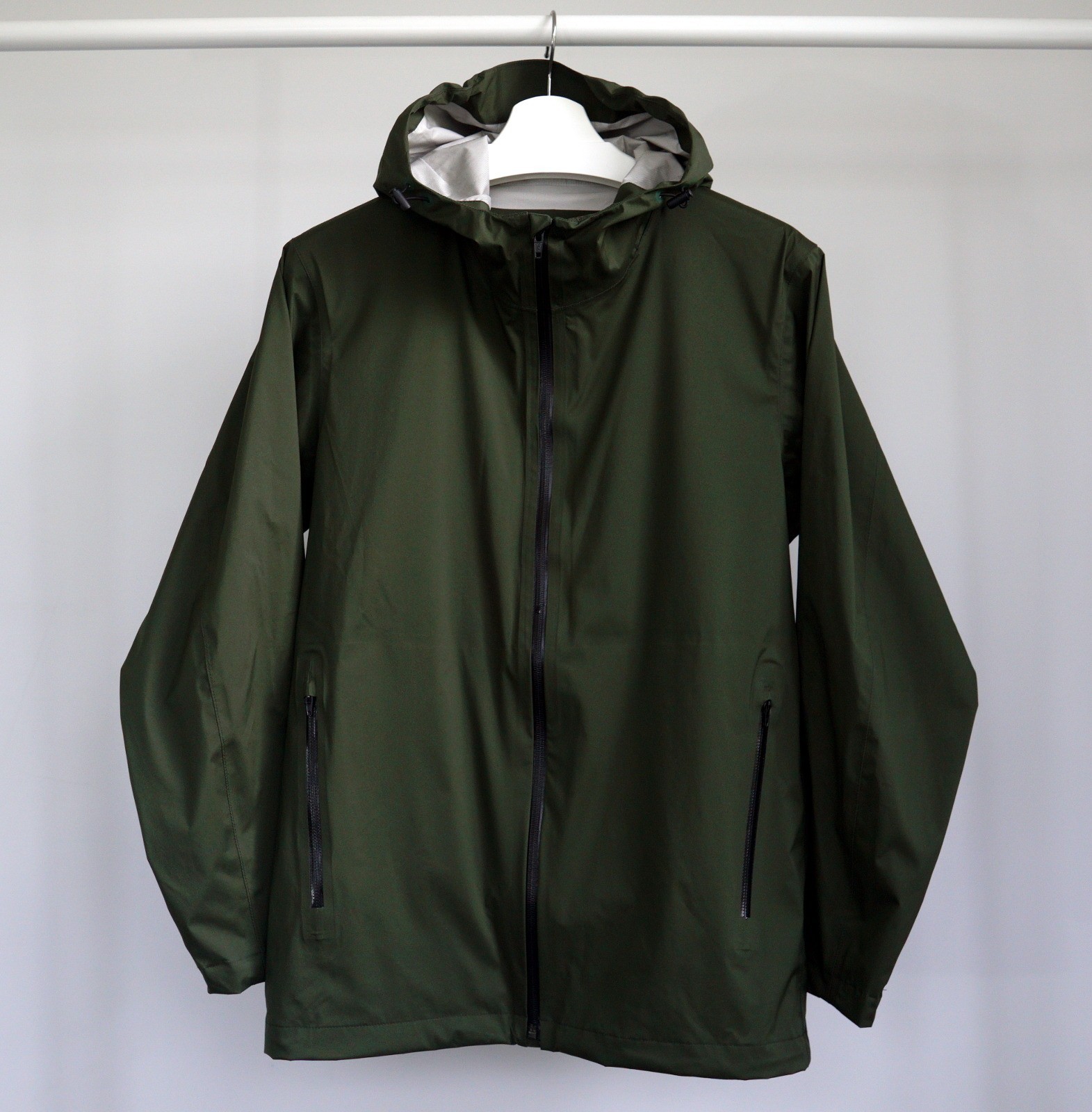 Muji - Lightweight shell jacket - green - 1