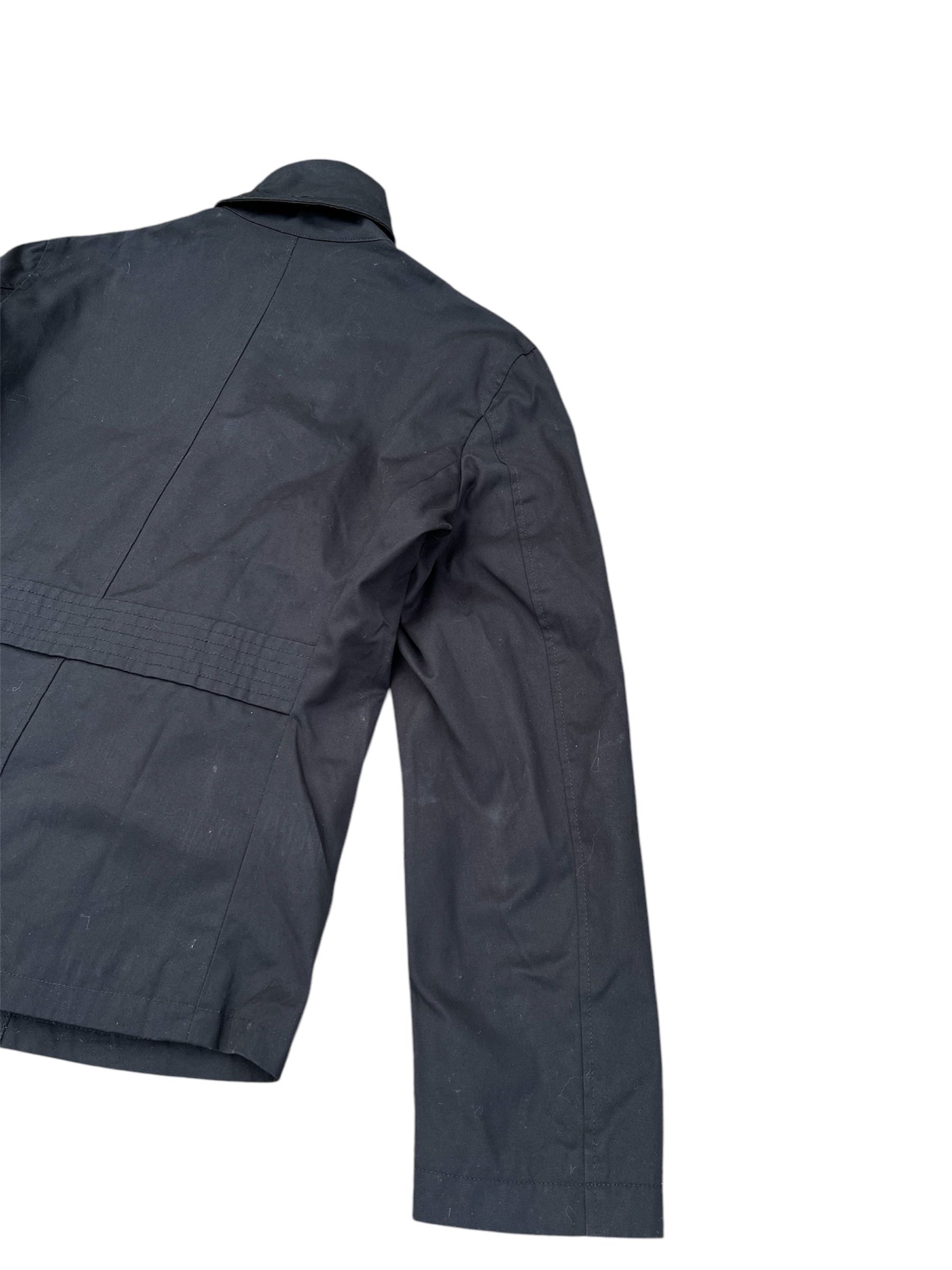 Tete homme by issey miyake double breasted peacoat jacket - 12