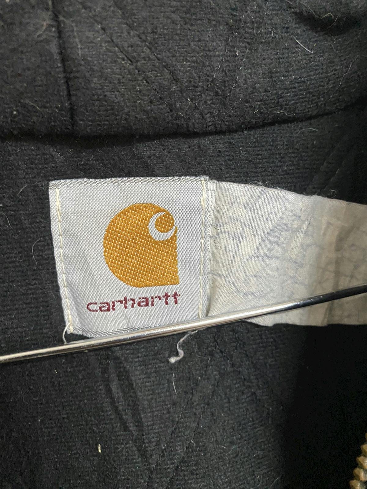 Vintage 90s Carhartt Workwear Hoodie Jacket - 9