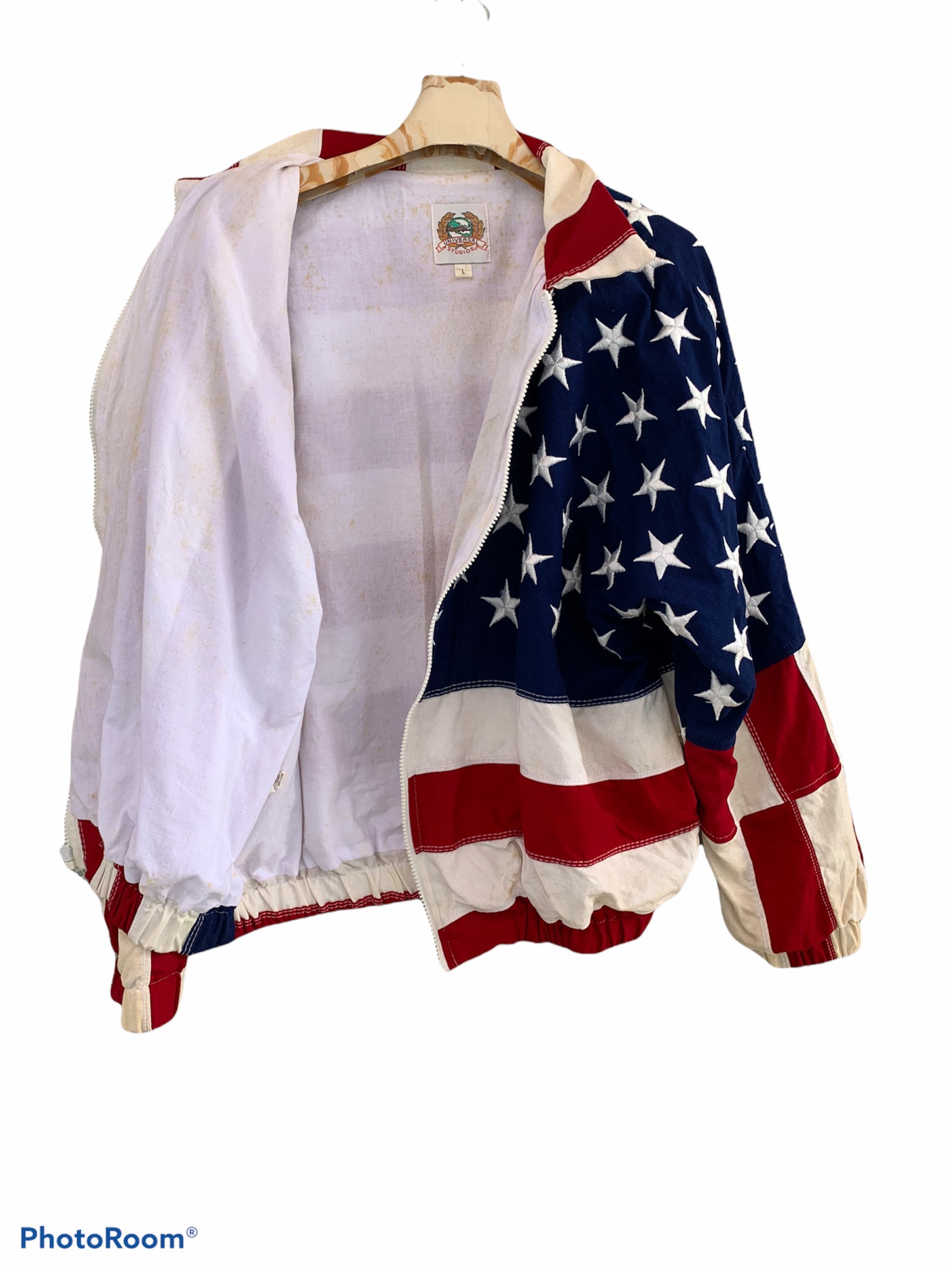 Vintage - Vintage 80’s Universal Studios USA Flag  Coach Jacket - 2