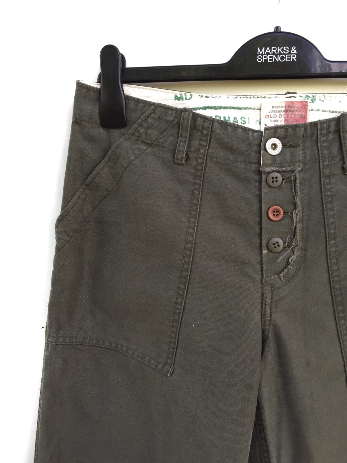 Japanese Brand - Japanese Brand Old Betty’s Green Fatigue Pant Kapital Style - 4