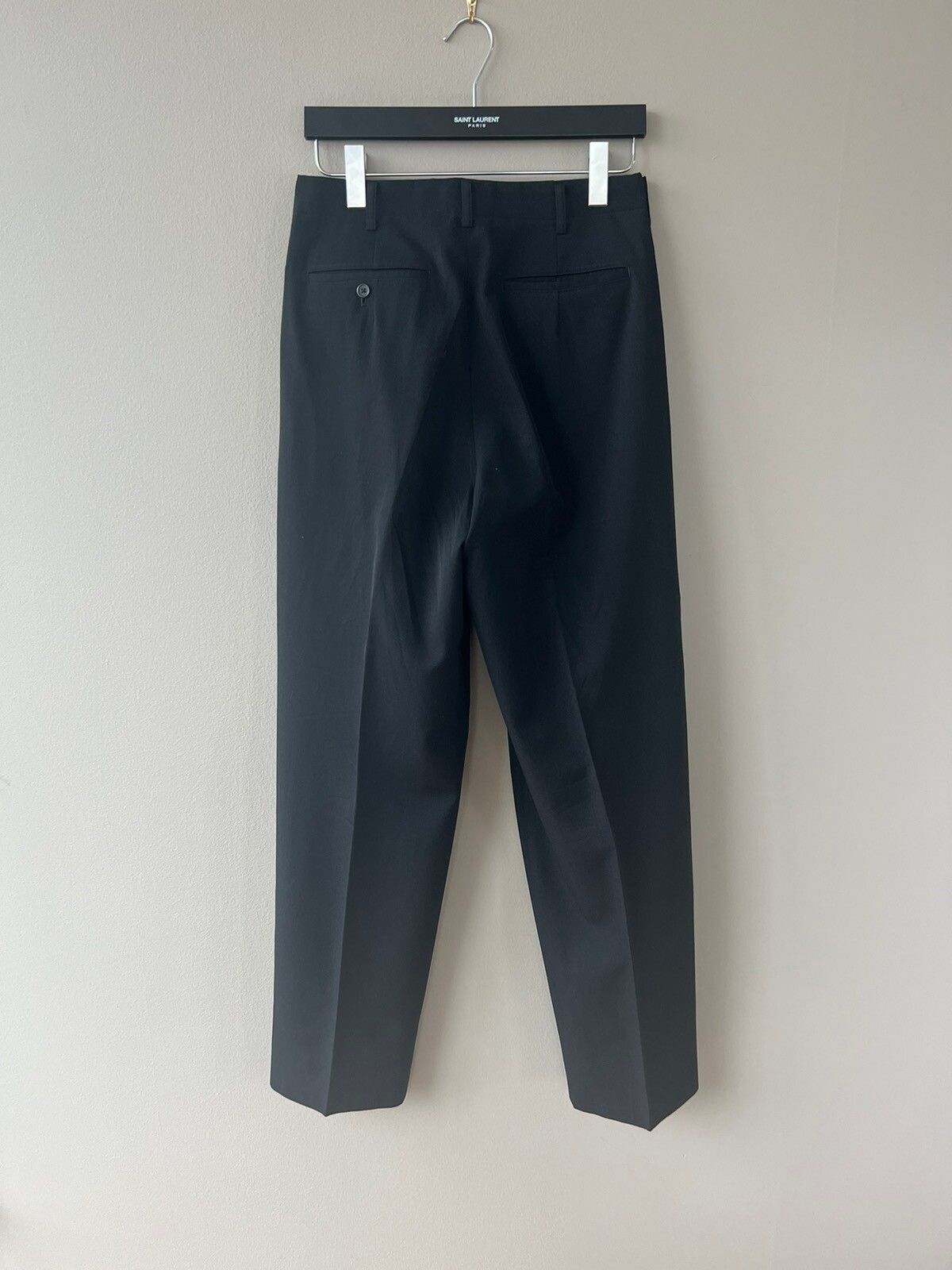 90s Y’s Tapered Gabardine Trousers - 3