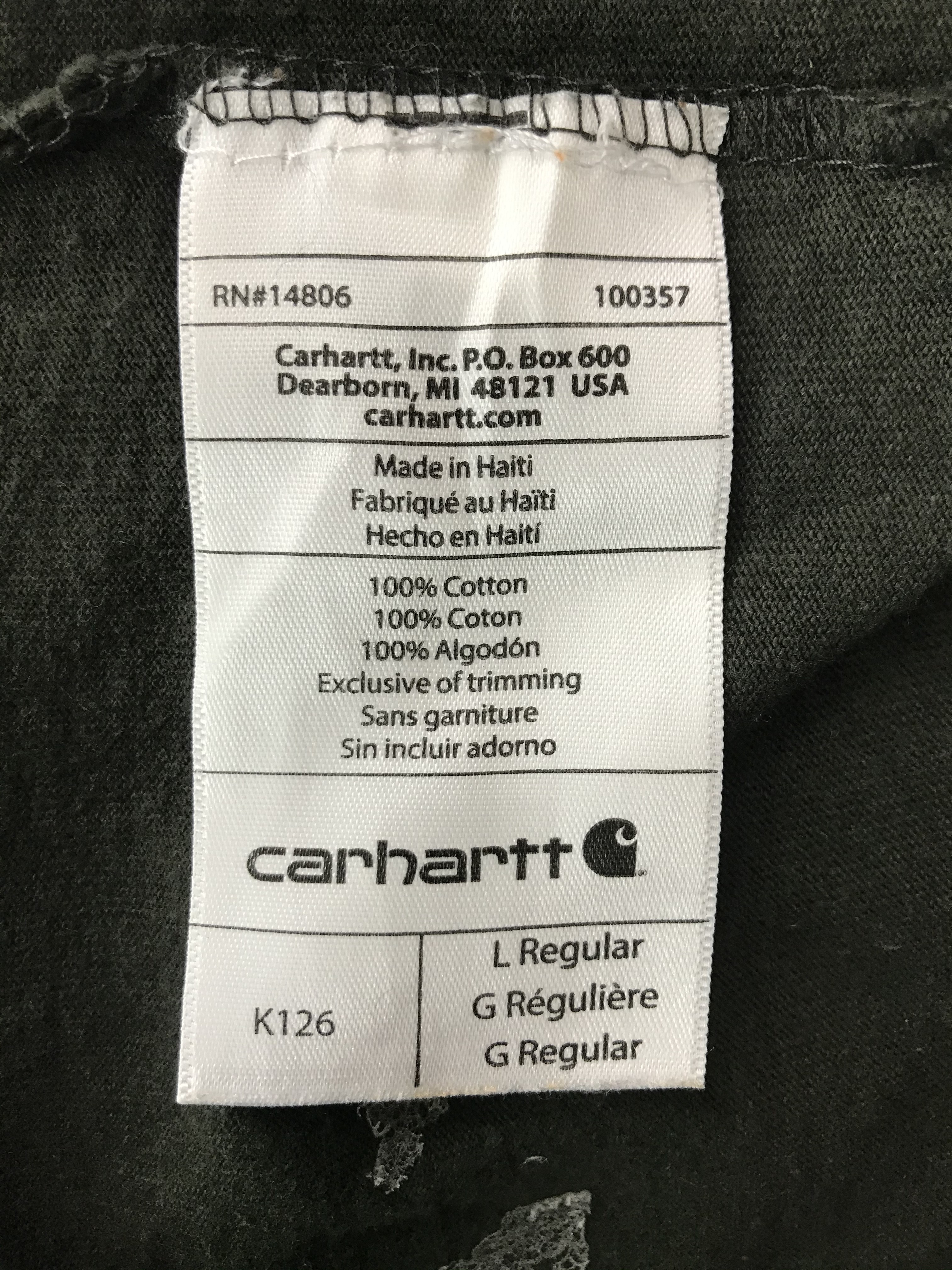 Carhartt Long Sleeve Tshirt - 6