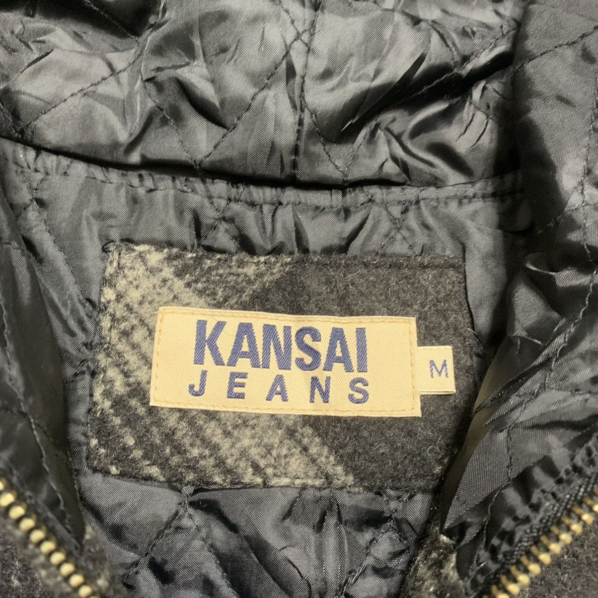 Kansai Yamamoto - Kansai Jeans Tartan Hoodie Jacket - 5