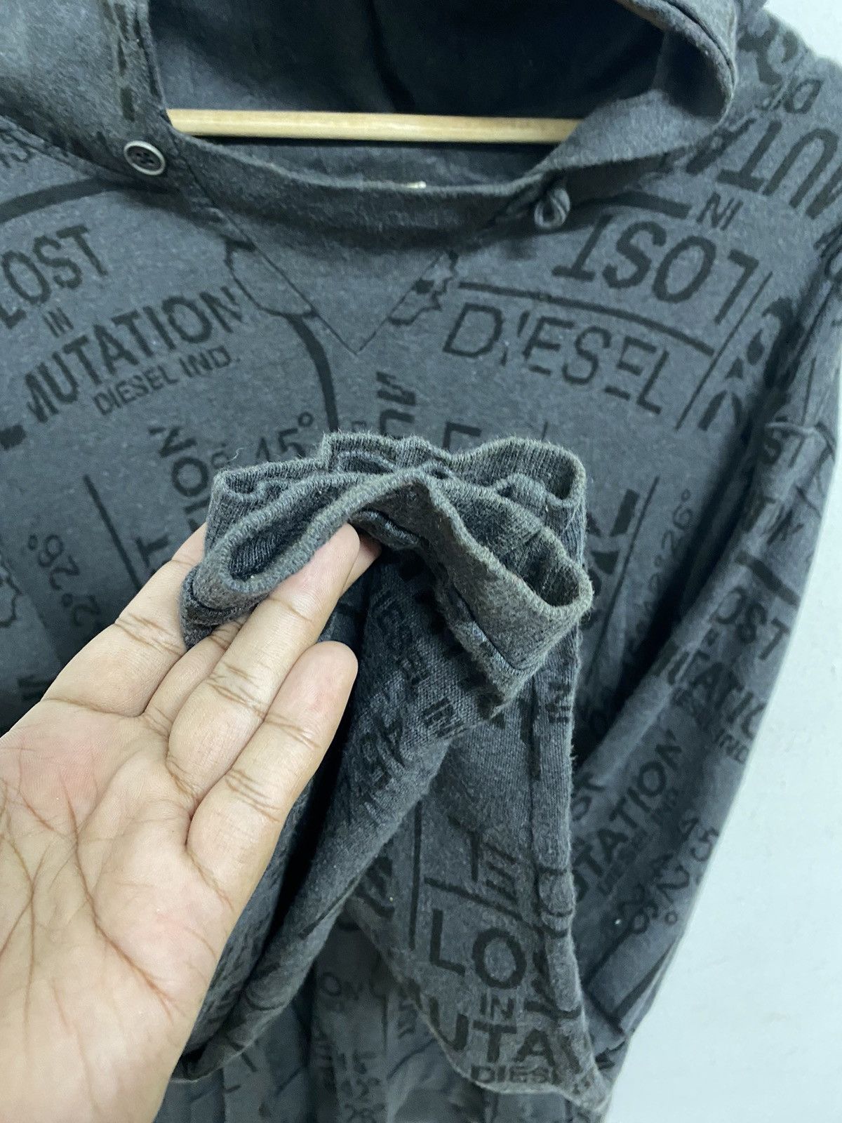 Vintage Diesel Aop Hoodie - 3