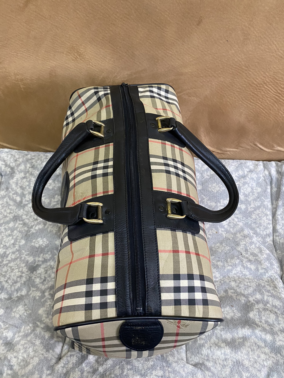 Steals💥 Burberry Leather Travel Bag - 4