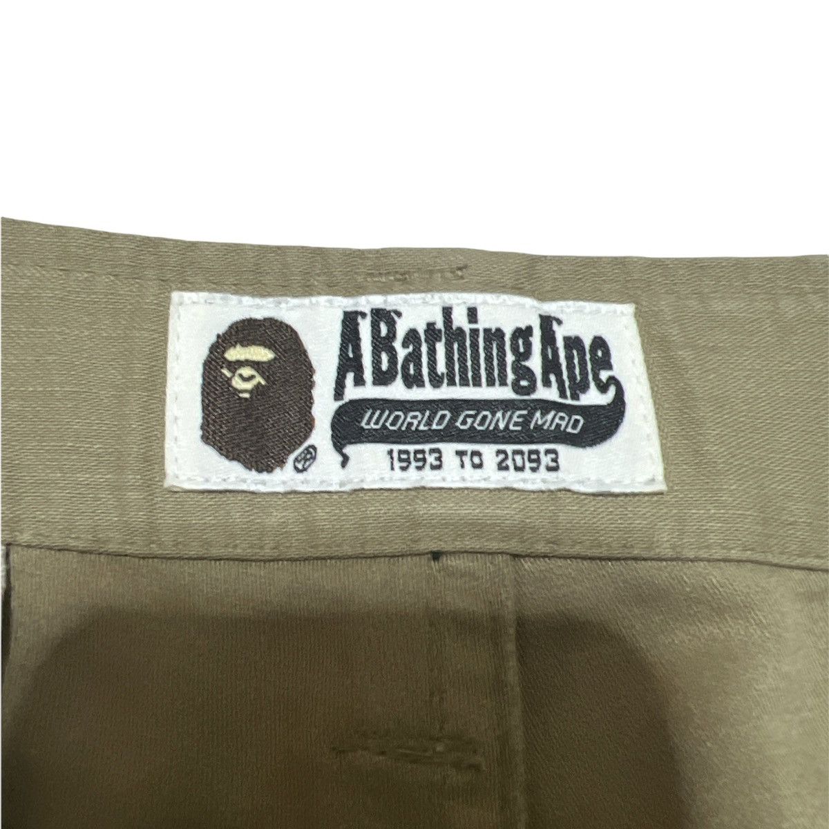 A bathing ape Bape Military Cargo Cropped Pants - 5