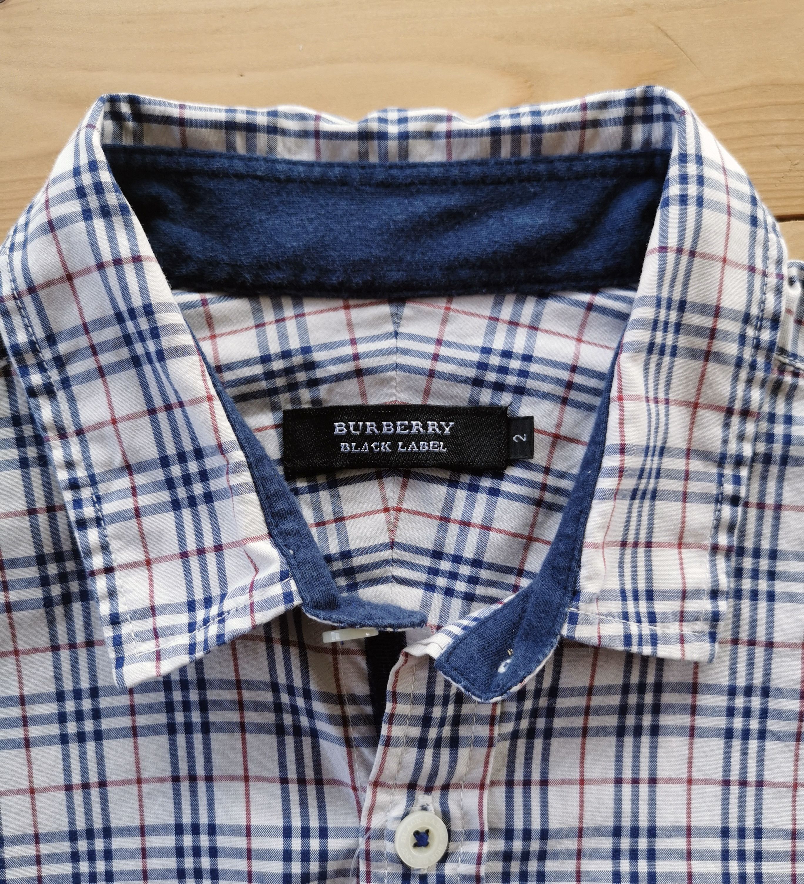 Burberry Prorsum - Burberry Nova Check Raglan Button Up Shirts - 9