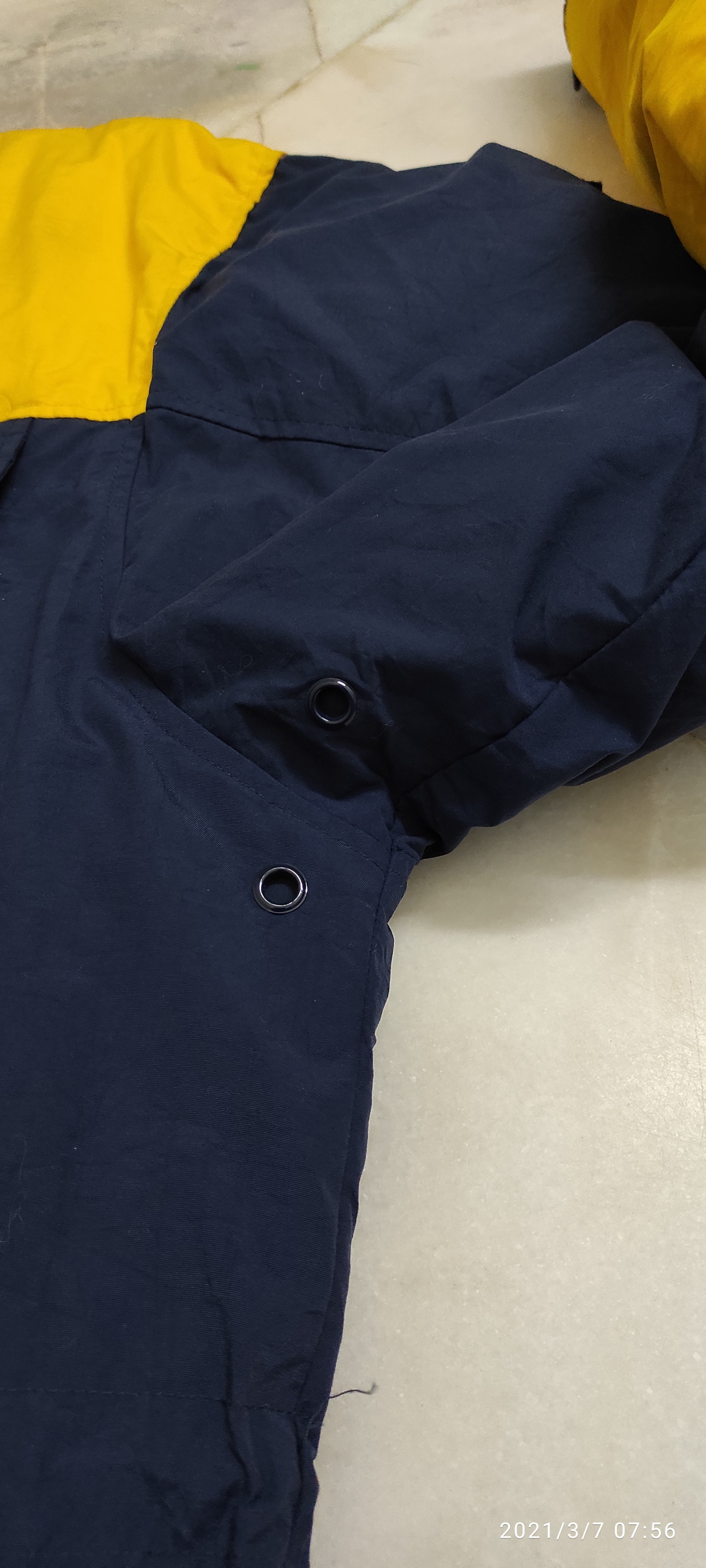 Tommy Hilfiger - Vintage 90's Tommy Hilfiger Duck Down Puffer Anorak hidden coat Jacket - 7