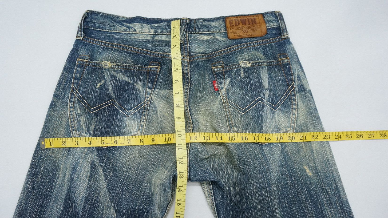 Steals! EDWIN Exclusive Vintage Distressed Jeans - 15