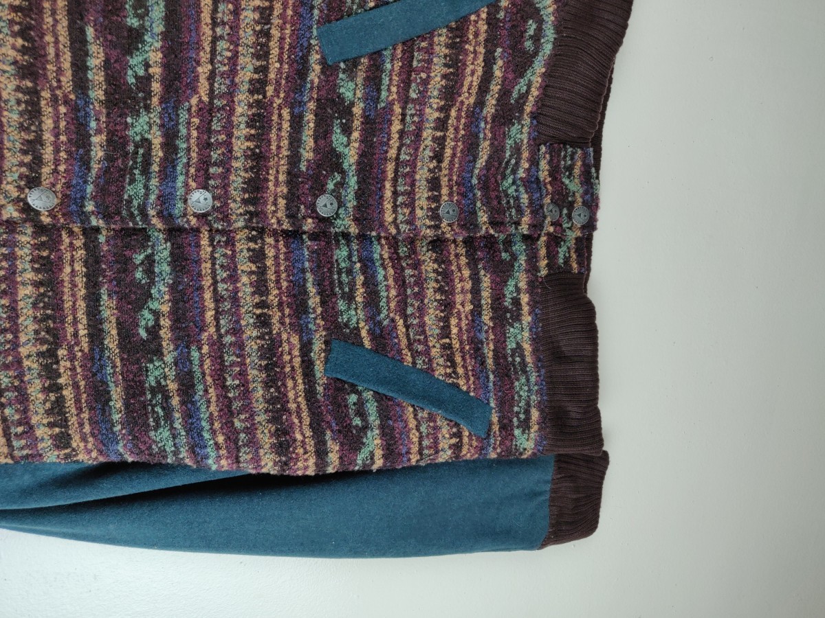 Bomber Jacket - Vintage Titicaca Japan Knitwear - 6