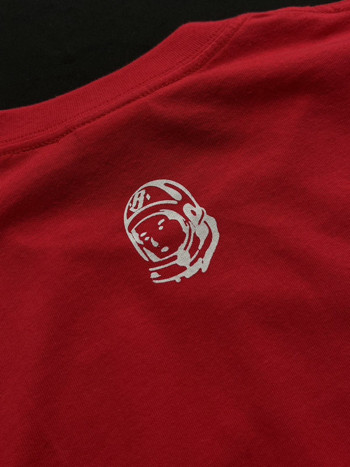 Rare Billionaire Boys Club BBC Classic Pirate Print Red Tee - 5