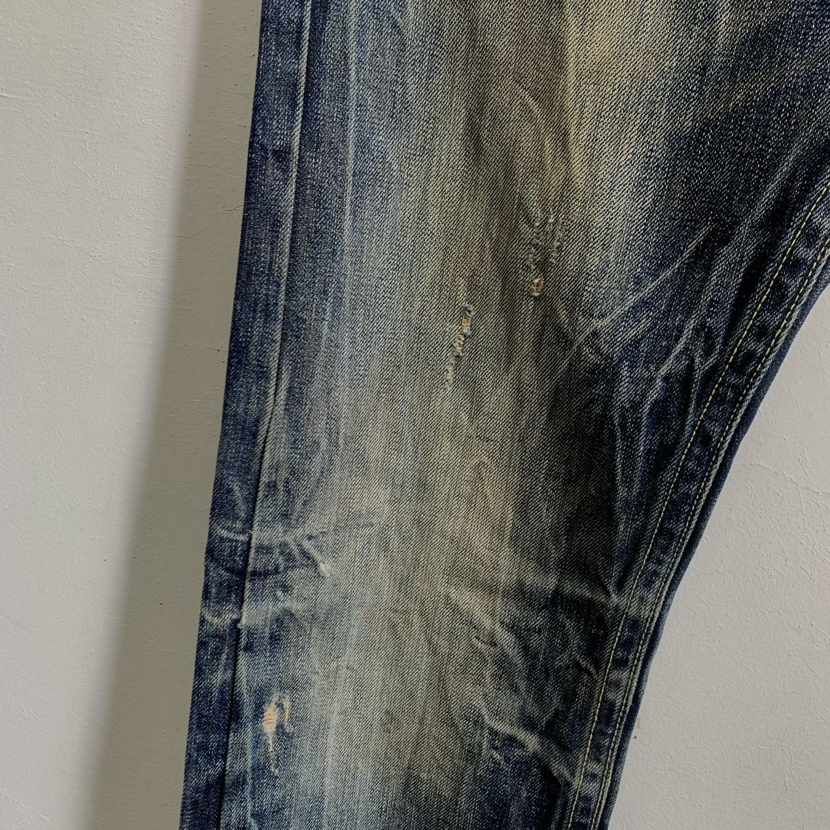 DP 21 Jeans Distressed Denim Jeans - 5