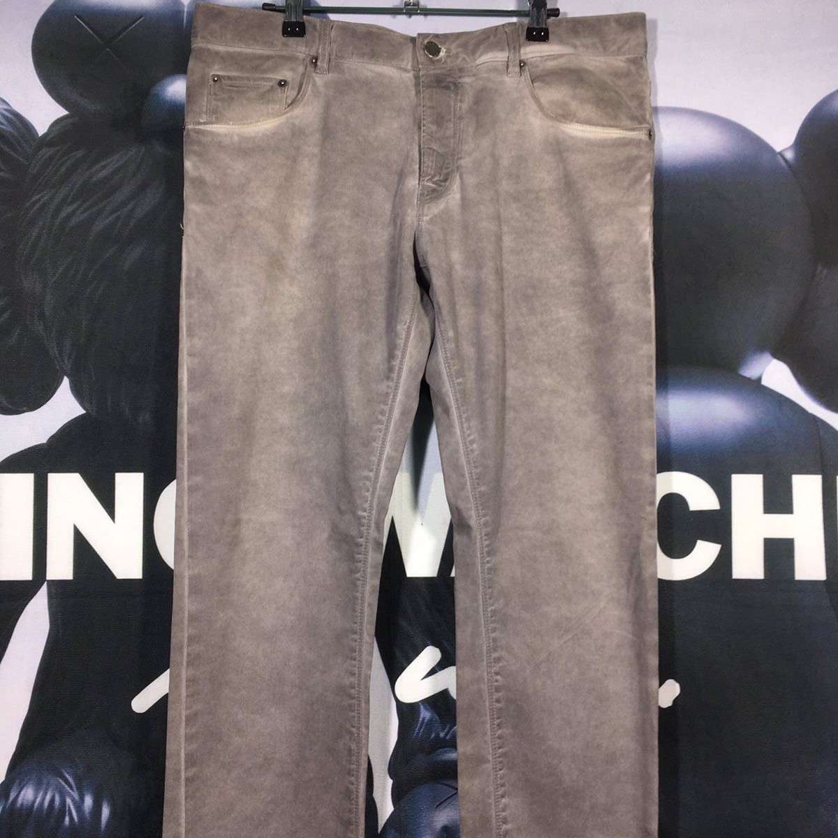 Garment Treated Tapered Fit Pants - 4
