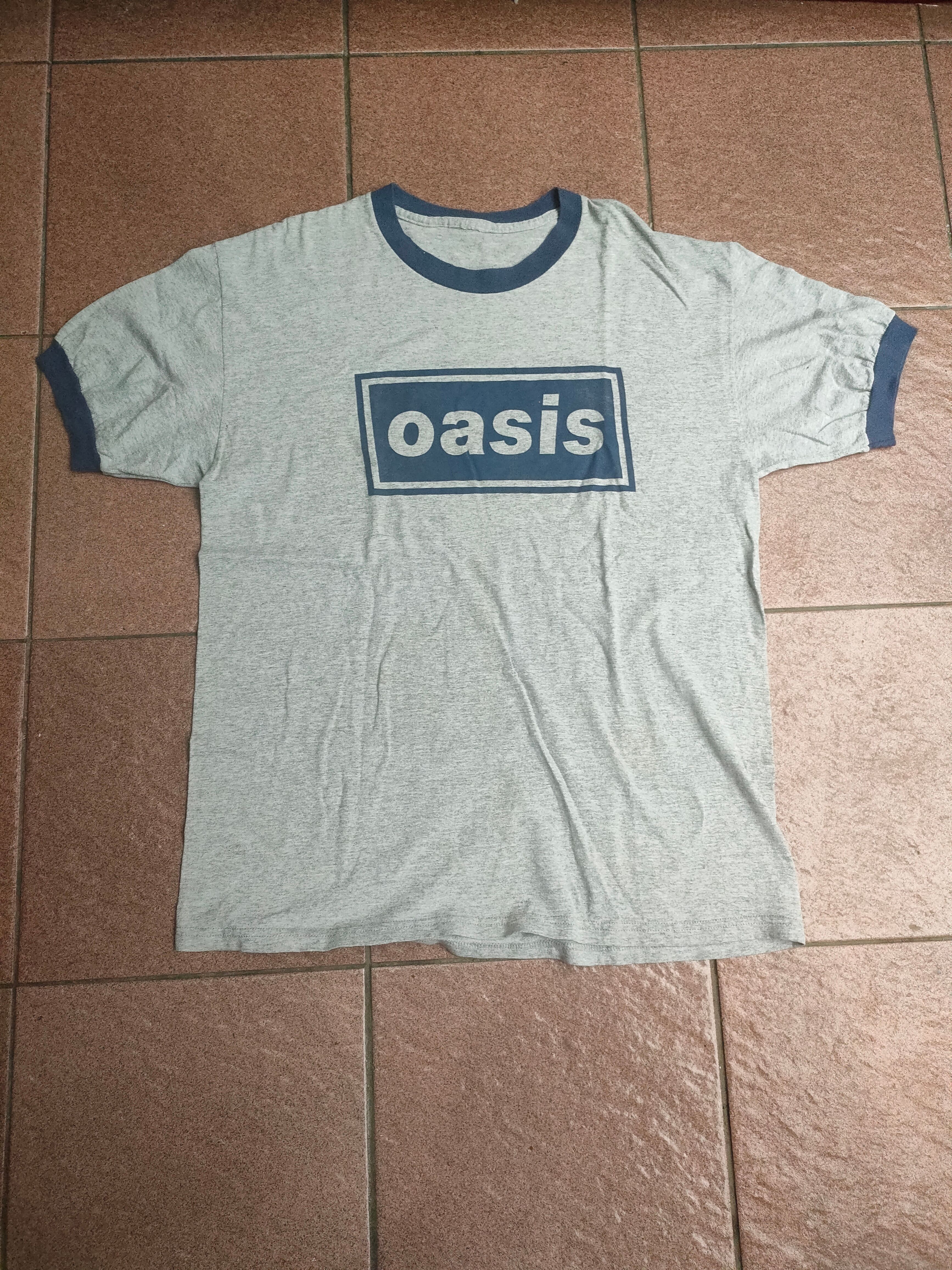 Vintage Oasis Band Tshirt - Ringer Tees - 4