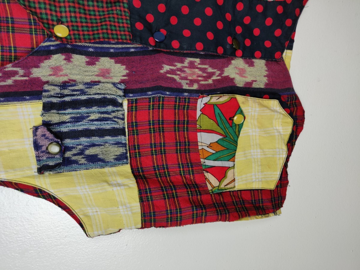 Cross Colours - Ambition Japan Custom Patchwork Reconstruct Vest Jacket - 6