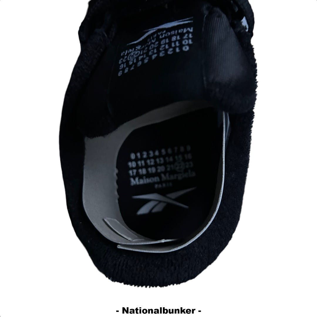 Maison Margiela X Rebook Project 0 Black CutOff Tabi Sneaker - 8