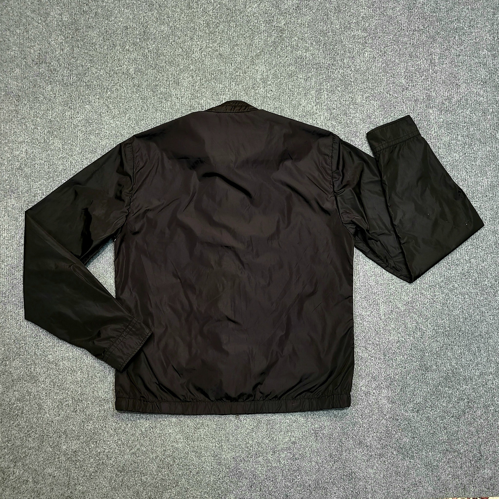 Gucci web two-way zipper blouson jacket - 7