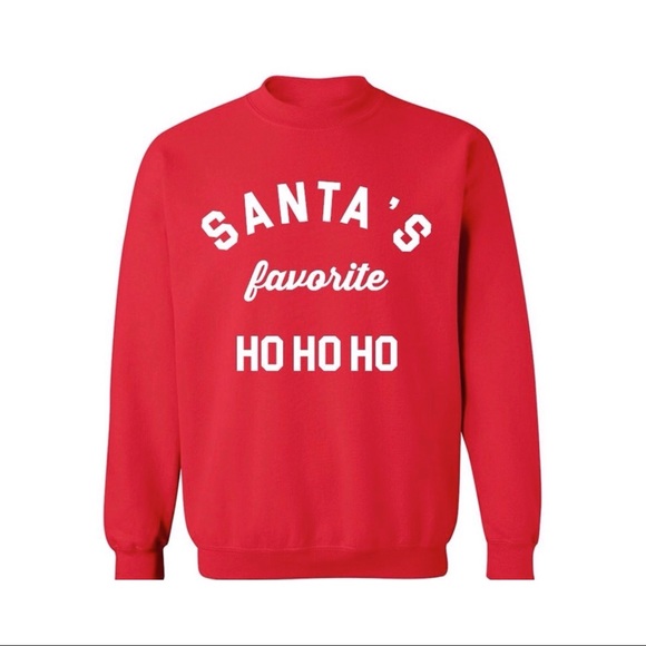 Gildan - 🎅🏻 Santa’s Favorite Funny Christmas Sweatshirt - 1