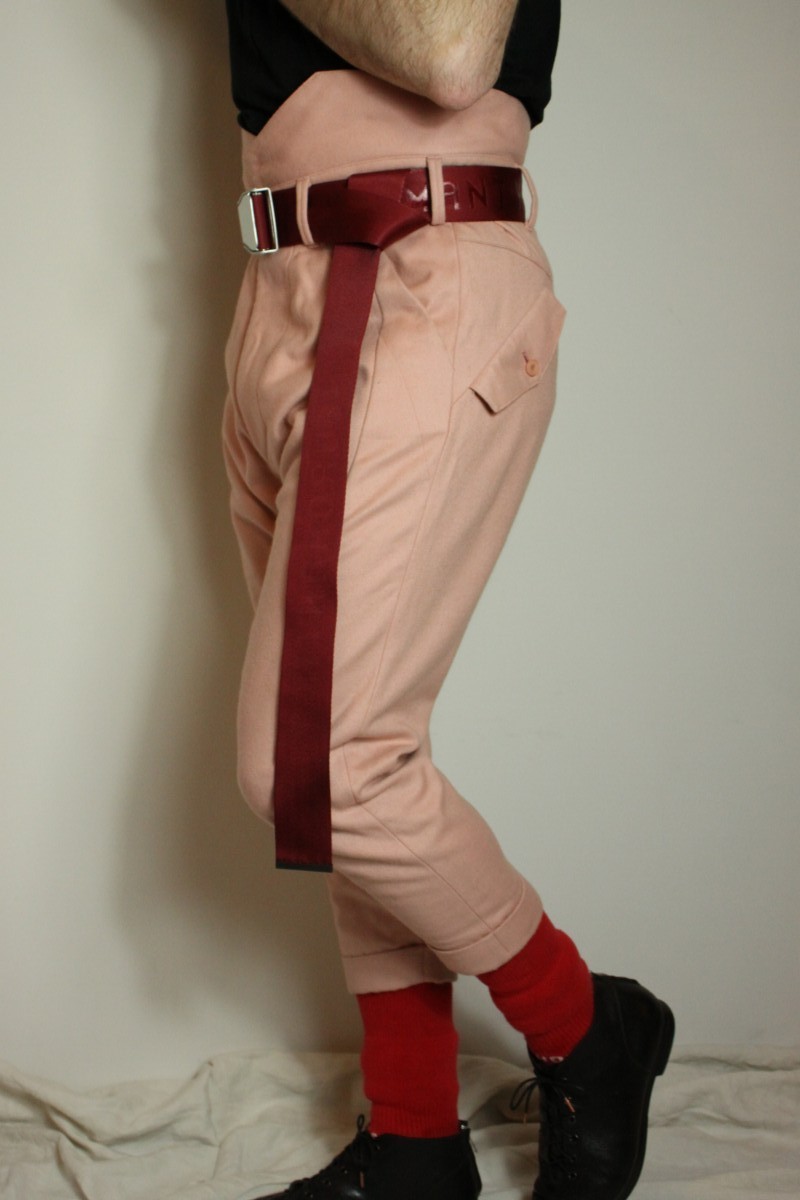 AW17 Neuromantika Pink Sample Pants - 597PAM1 - 4