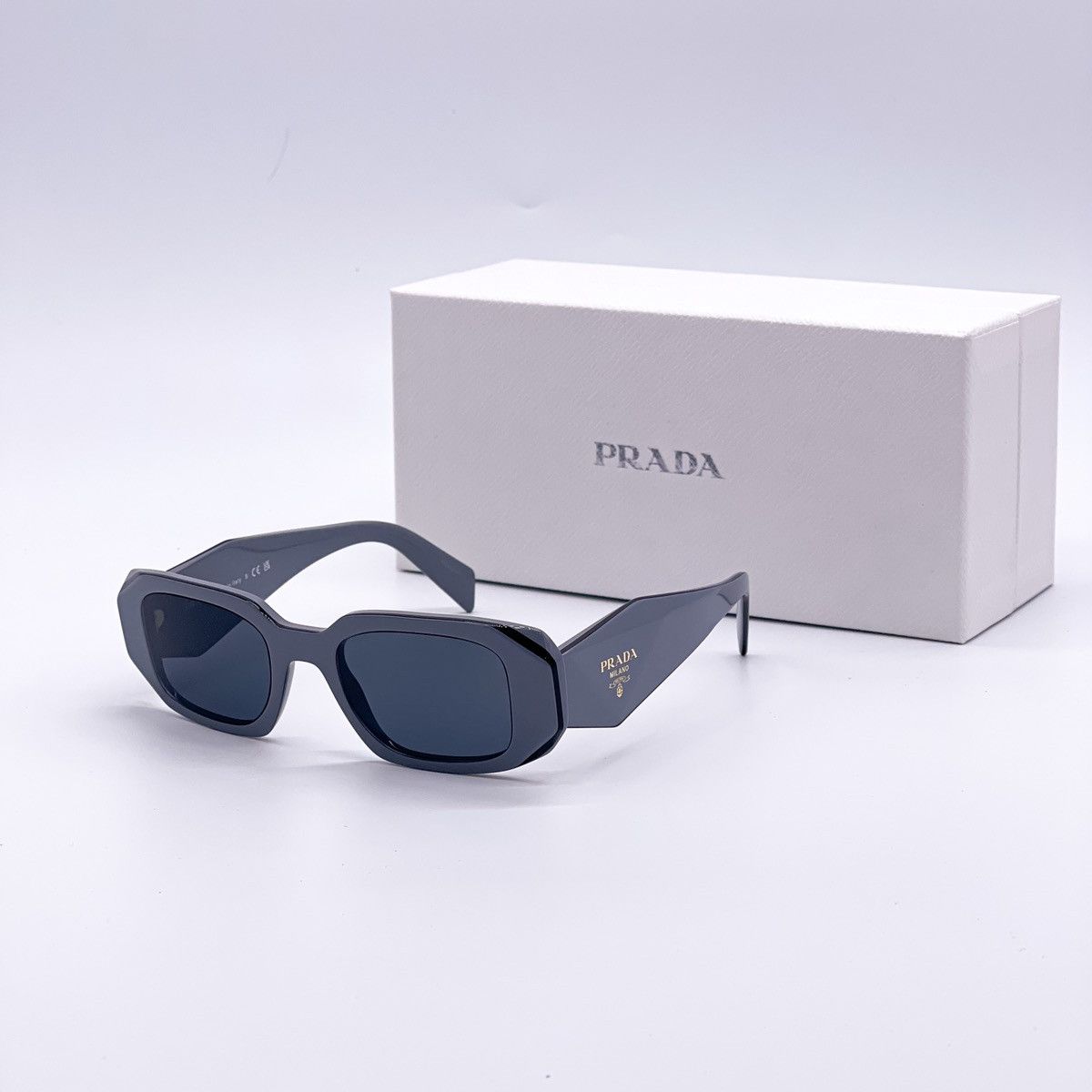 NEW PR17WS GREY PRADA SUNGLASSES PR 17WS 11N09T SPR 17W - 3