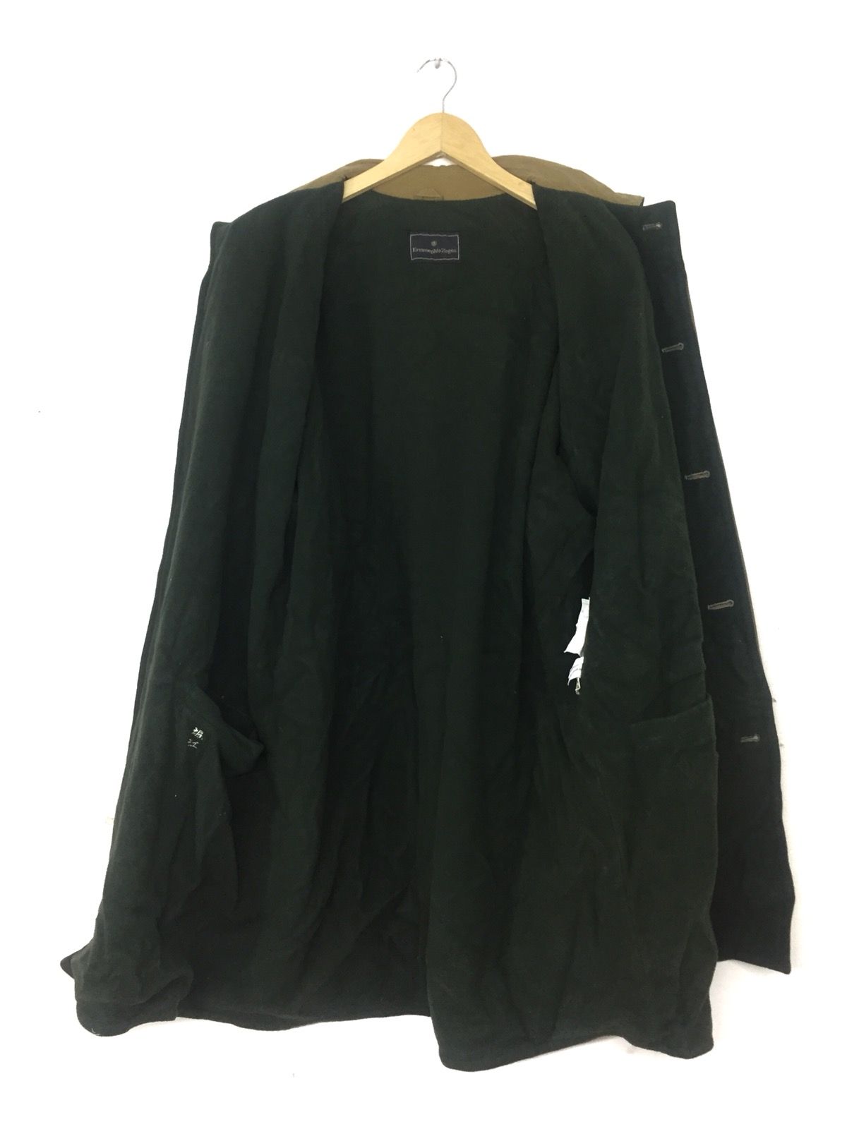 Ermenegildo Zegna Winter Classic Long Coat Jacket - 3