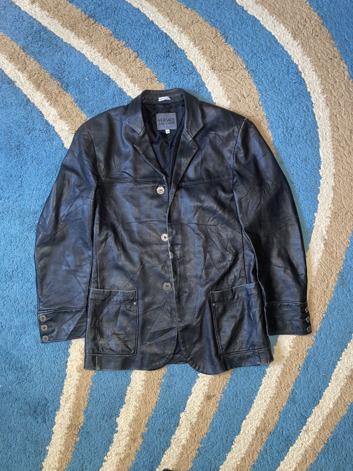 Gianni Versace vintage Leather Jacket - 1