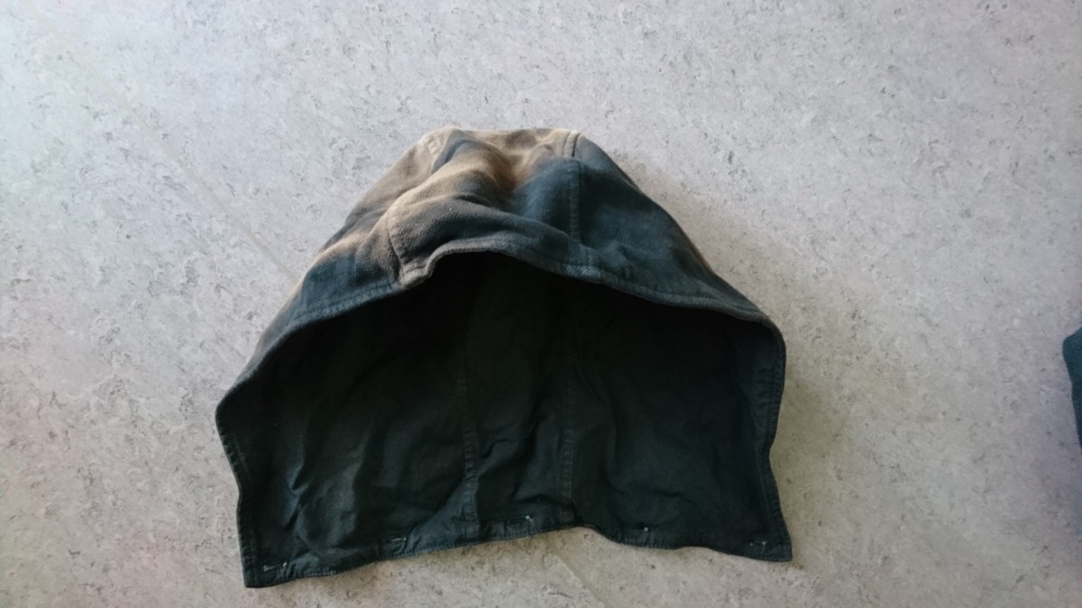 Unique Acid Wash Hooded Coat - 9