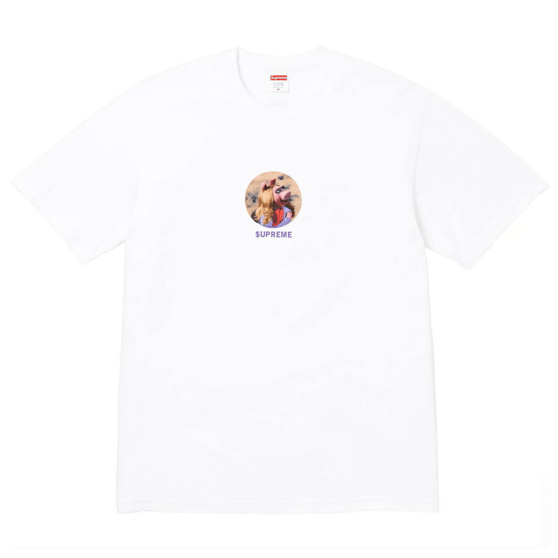 Supreme The Muppets Miss Piggy Photo T-Shirt White - 1