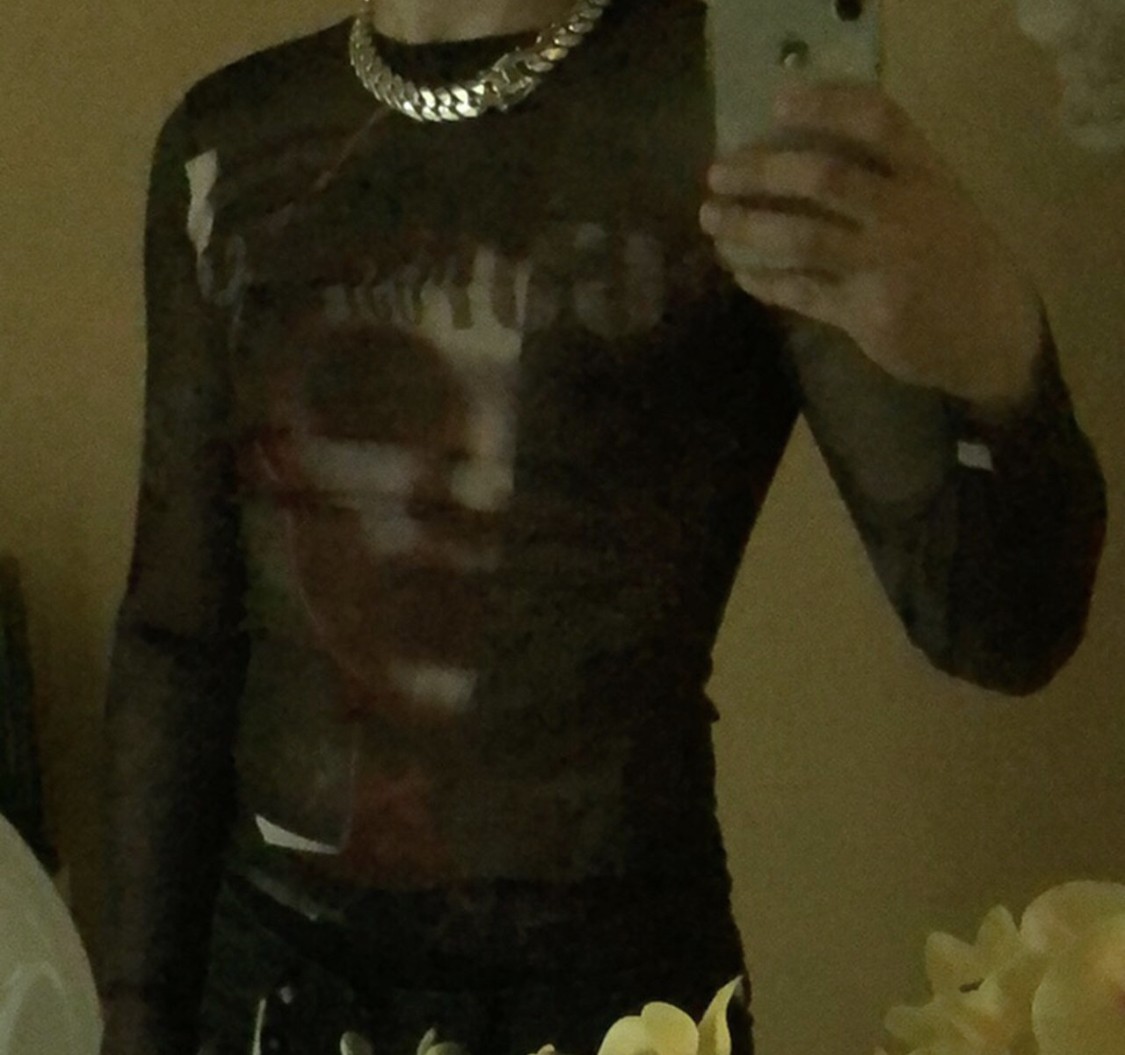 Sheer silk mesh too - 3