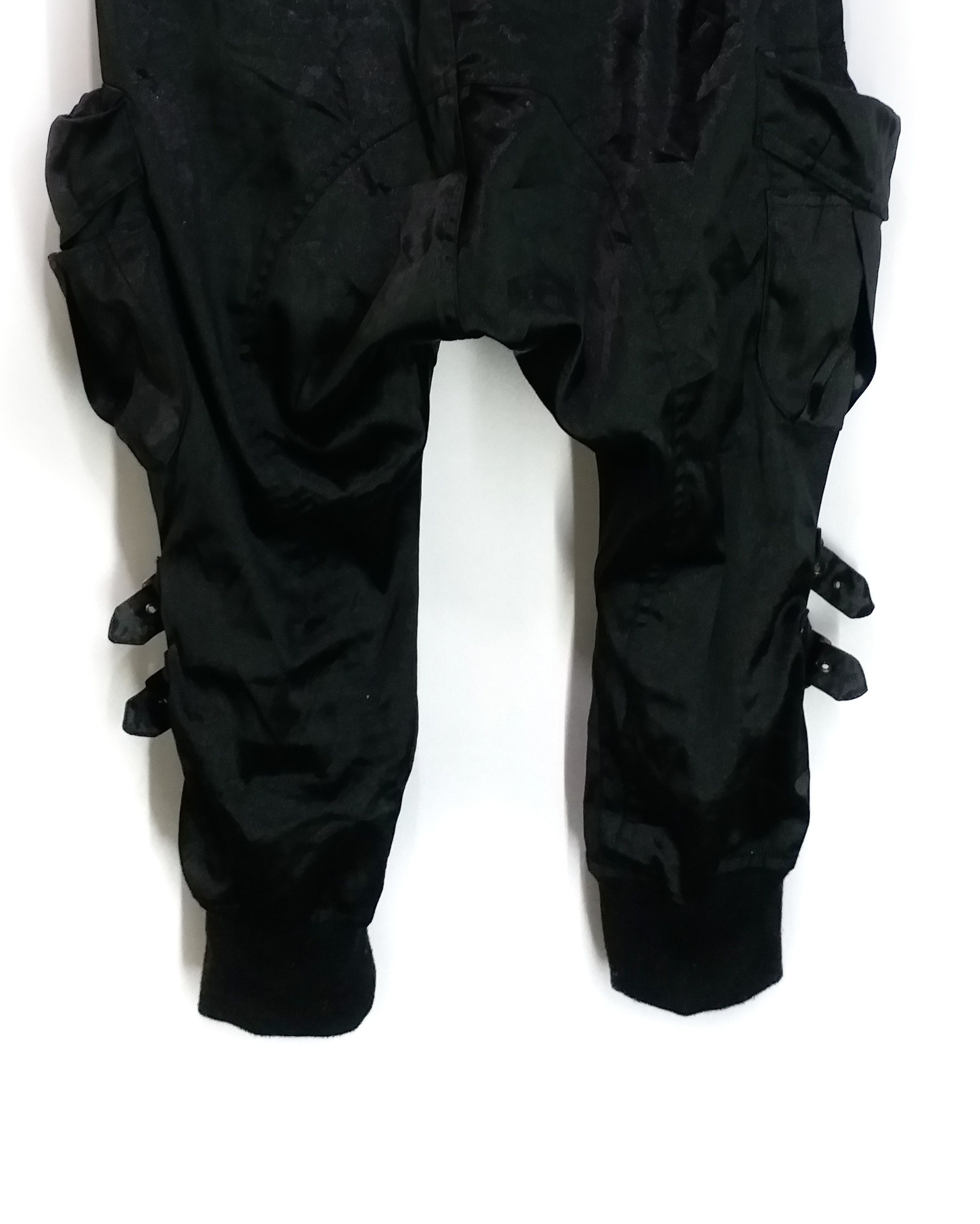 If Six Was Nine - SALE🔥Black Harem Parachute Baggy Pant Sz 30 Japanese Brand - 3