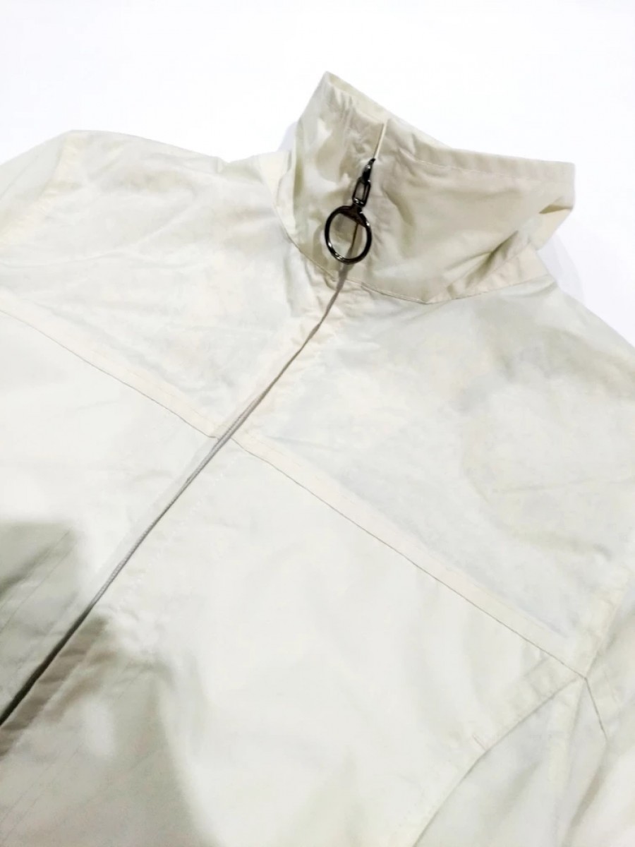 RARE! PRADA MONOGRAM LINING CREAM HYPE LIGHT JACKET - 7