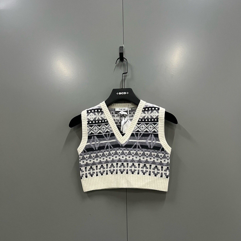 Dior Wool Knit Vest - 1
