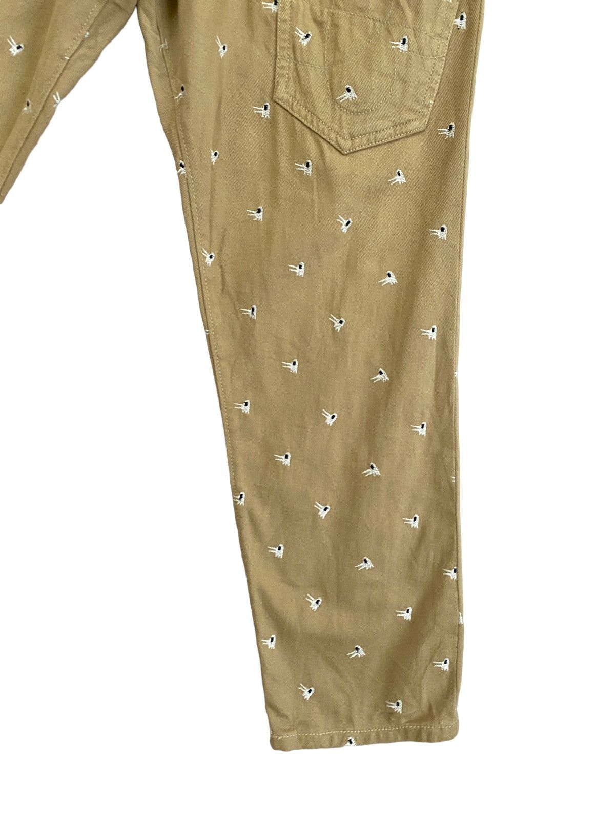 Issey Miyake - Full Embroidery Mercibeaucoup Relaxed Drop Crotch Pants - 9