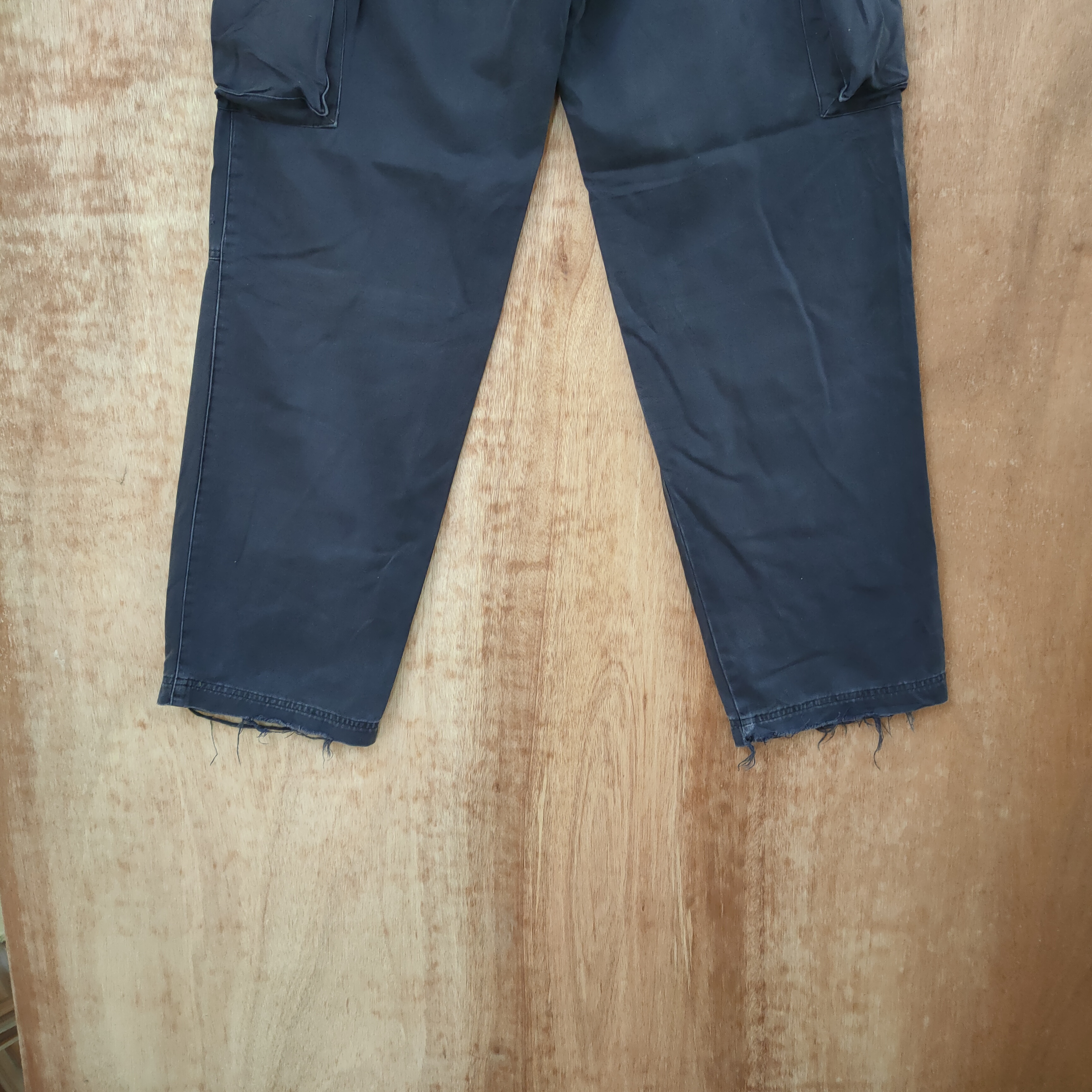 Vintage - NAVY WORKWEAR CARGO PANTS - 7