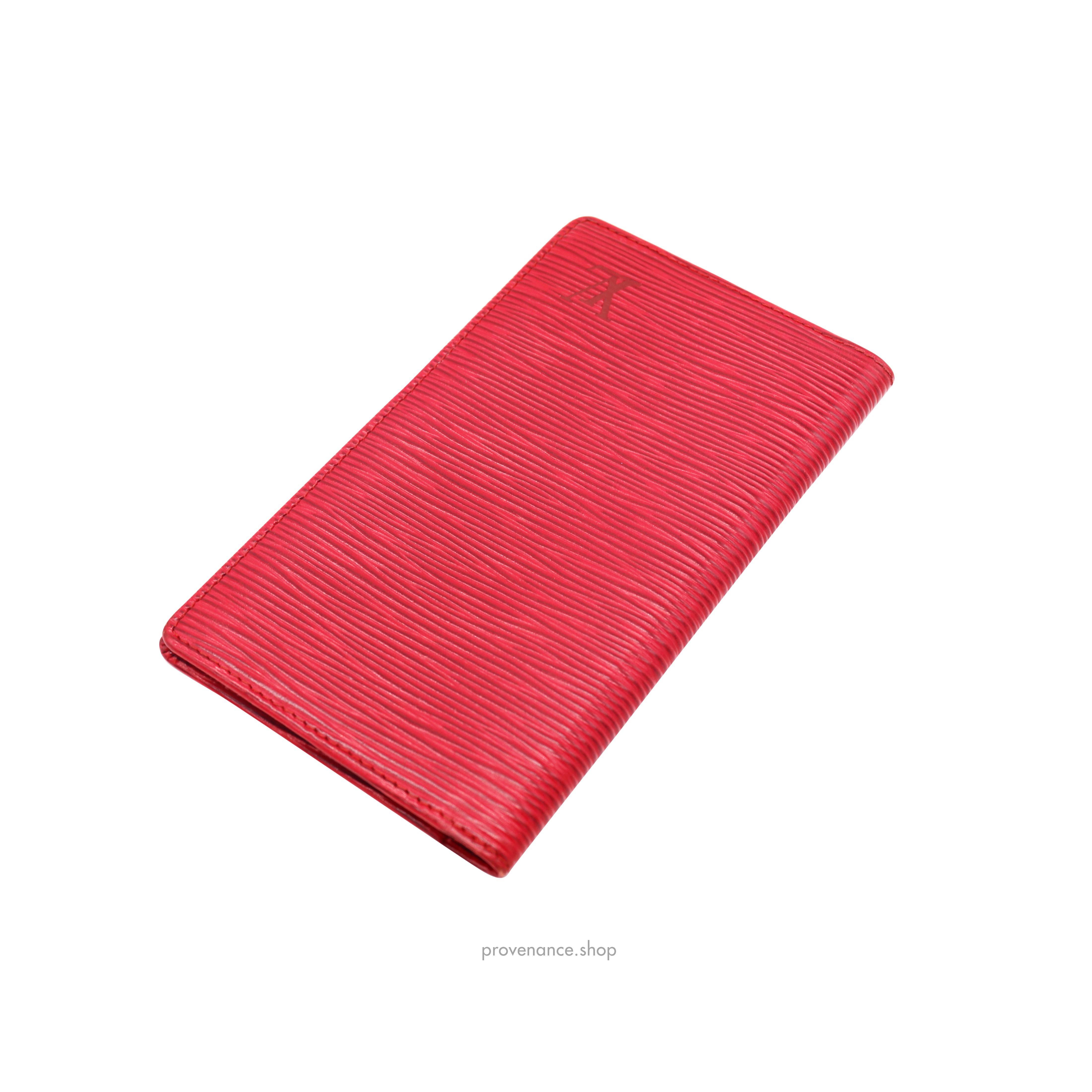 Long Wallet - Red Epi Leather - 5