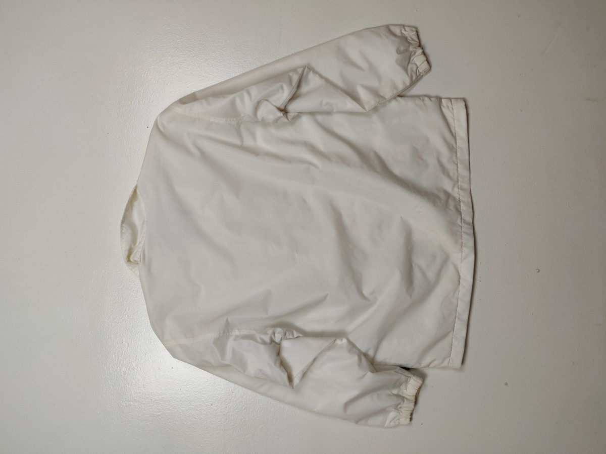 Rock Solid White Coach Jacket Outerwear - 6
