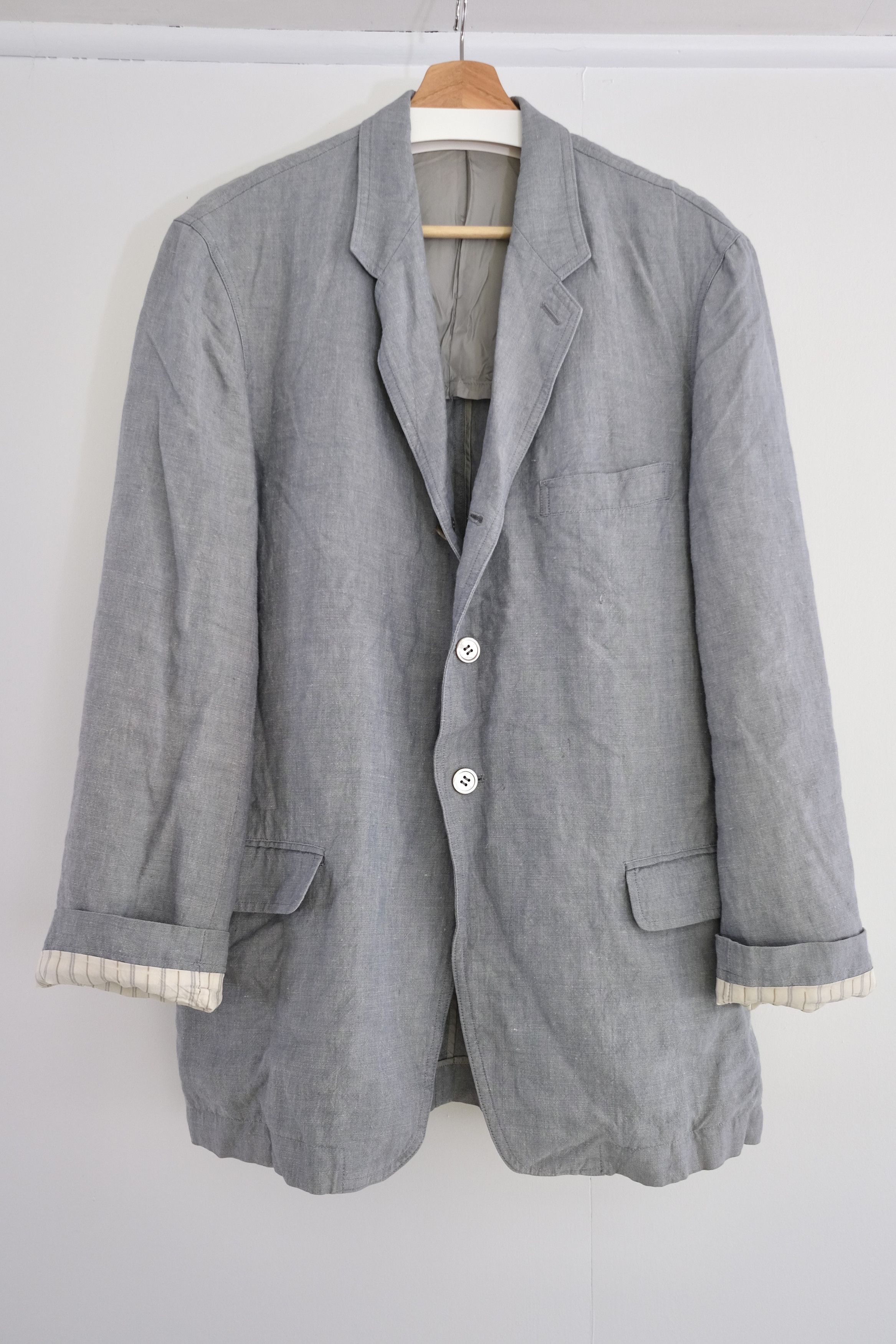 🈹 YFM [1980s-90s] Linen Jacket - 17