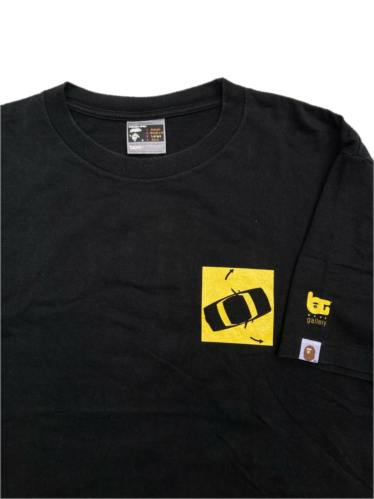Vintage 2003 Bape Gallery x Futura Gun Man Tee - 3