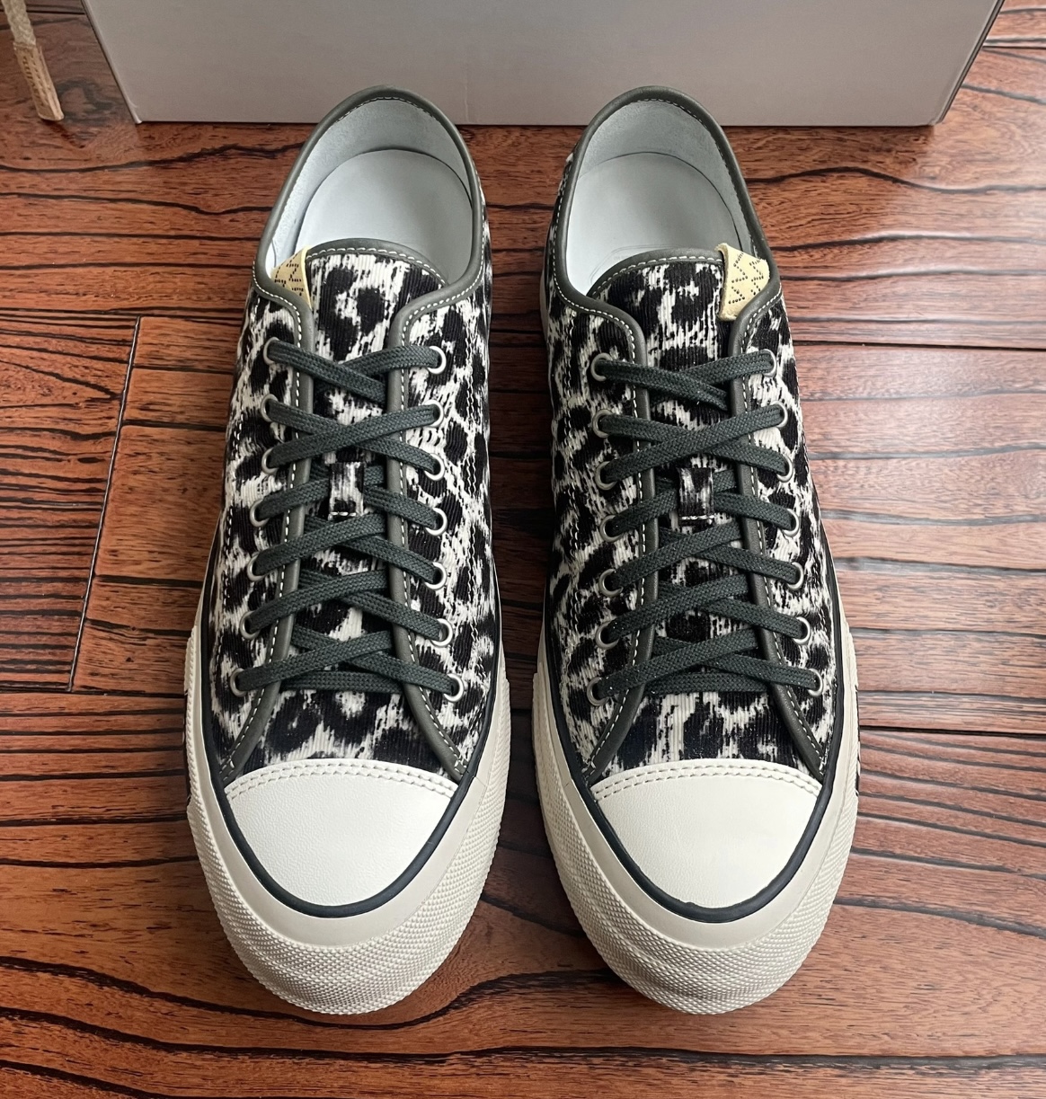 新品未使用 VISVIM SKAGWAY LO LEOPARD GREY M9 SKAGWAY LO