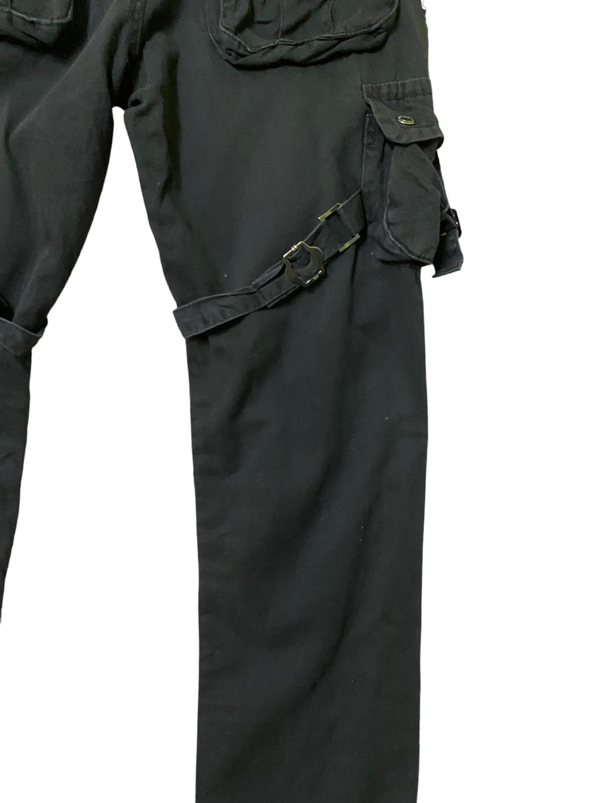 Japanese Brand LowBox Bondage Multipocket Punk Cargo Pants - 14