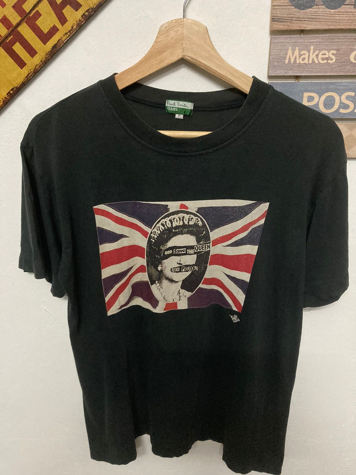 Vintage 90s Paul Smith x Sex Pistols God Save The Queen Tee - 3